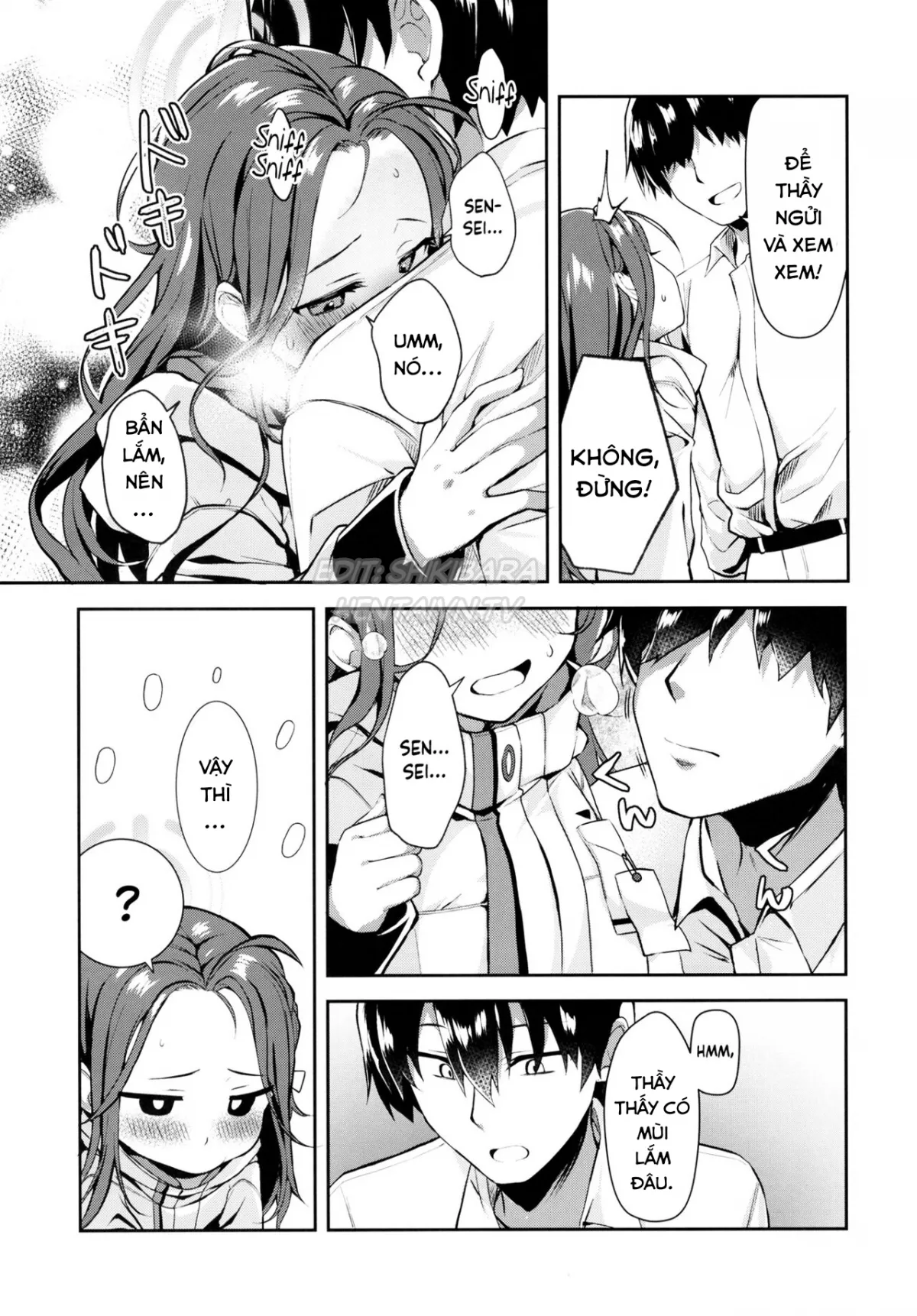 HentaiVN.net - Ảnh 7 - Sau khi chạy deadline. (Blue Archive) [Shimekiri no Ato de; After the deadline] - Oneshot