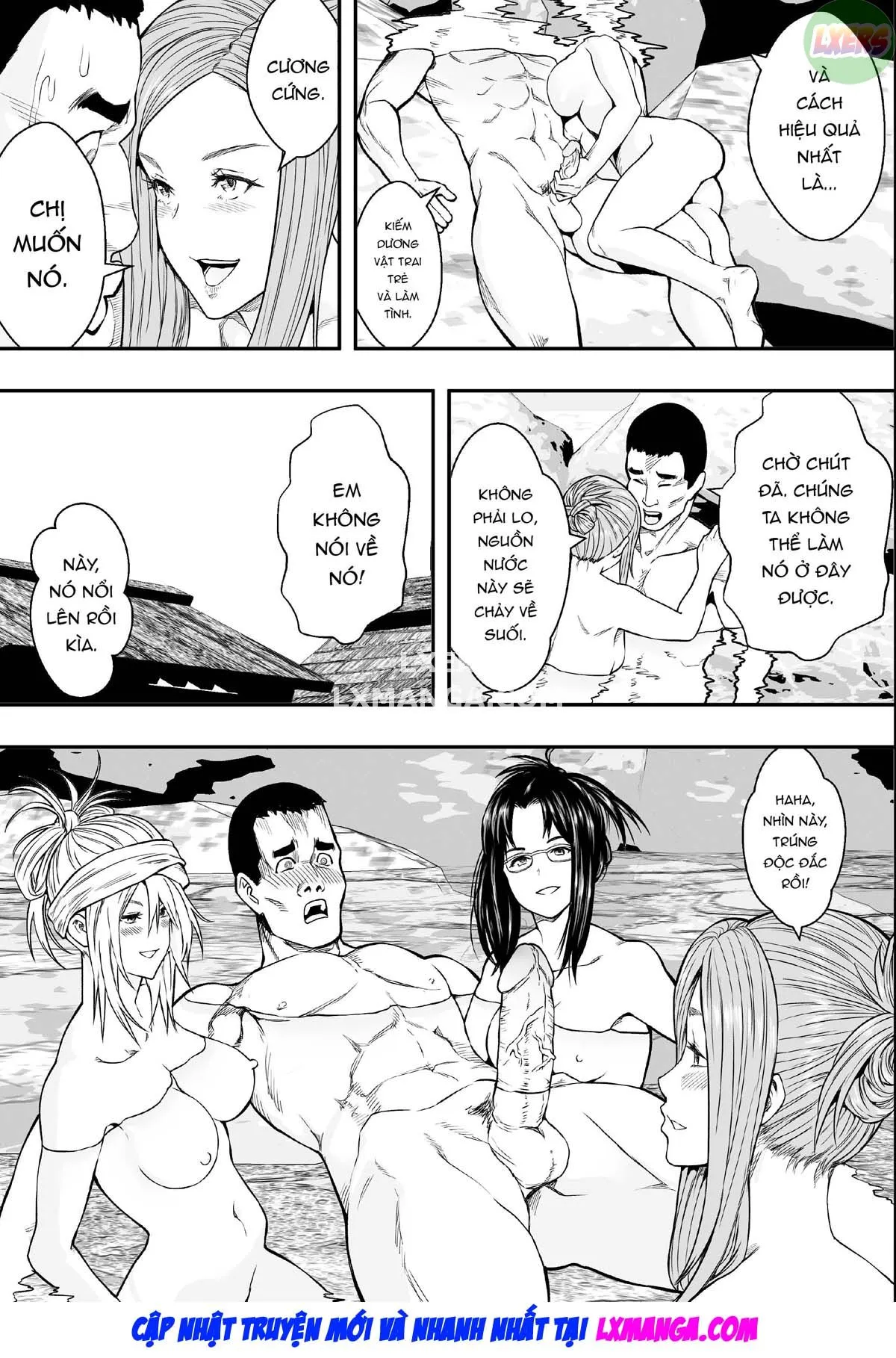 HentaiVN.net - Ảnh 17 - Onsen Ryokou to Zetsurin Hitozuma-tachi - Oneshot