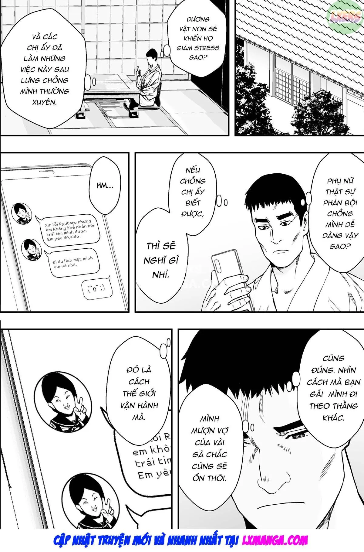 HentaiVN.net - Ảnh 26 - Onsen Ryokou to Zetsurin Hitozuma-tachi - Oneshot