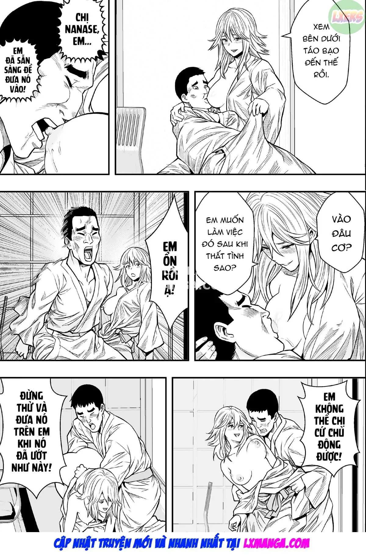 HentaiVN.net - Ảnh 29 - Onsen Ryokou to Zetsurin Hitozuma-tachi - Oneshot