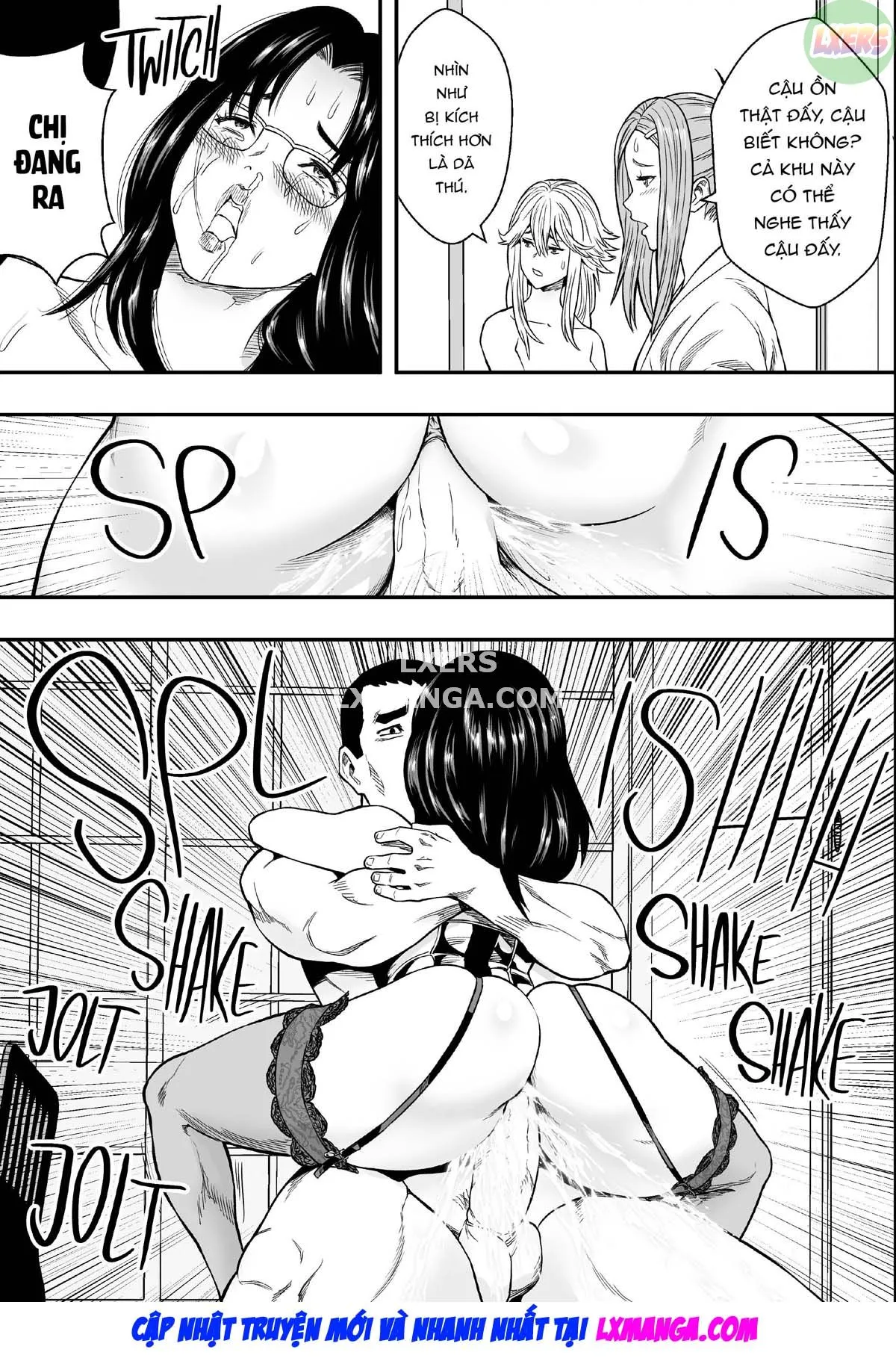 HentaiVN.net - Ảnh 37 - Onsen Ryokou to Zetsurin Hitozuma-tachi - Oneshot