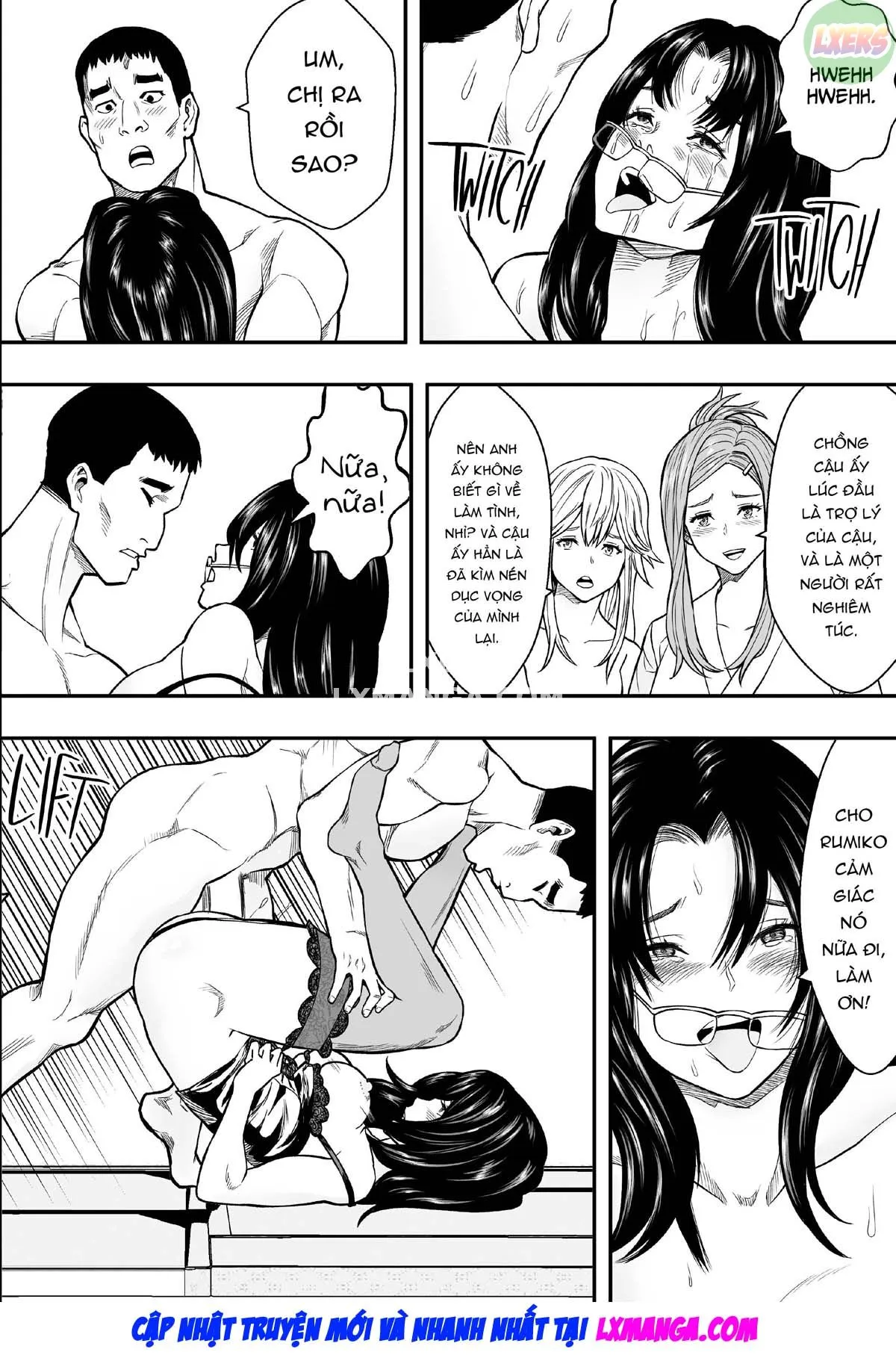 HentaiVN.net - Ảnh 38 - Onsen Ryokou to Zetsurin Hitozuma-tachi - Oneshot