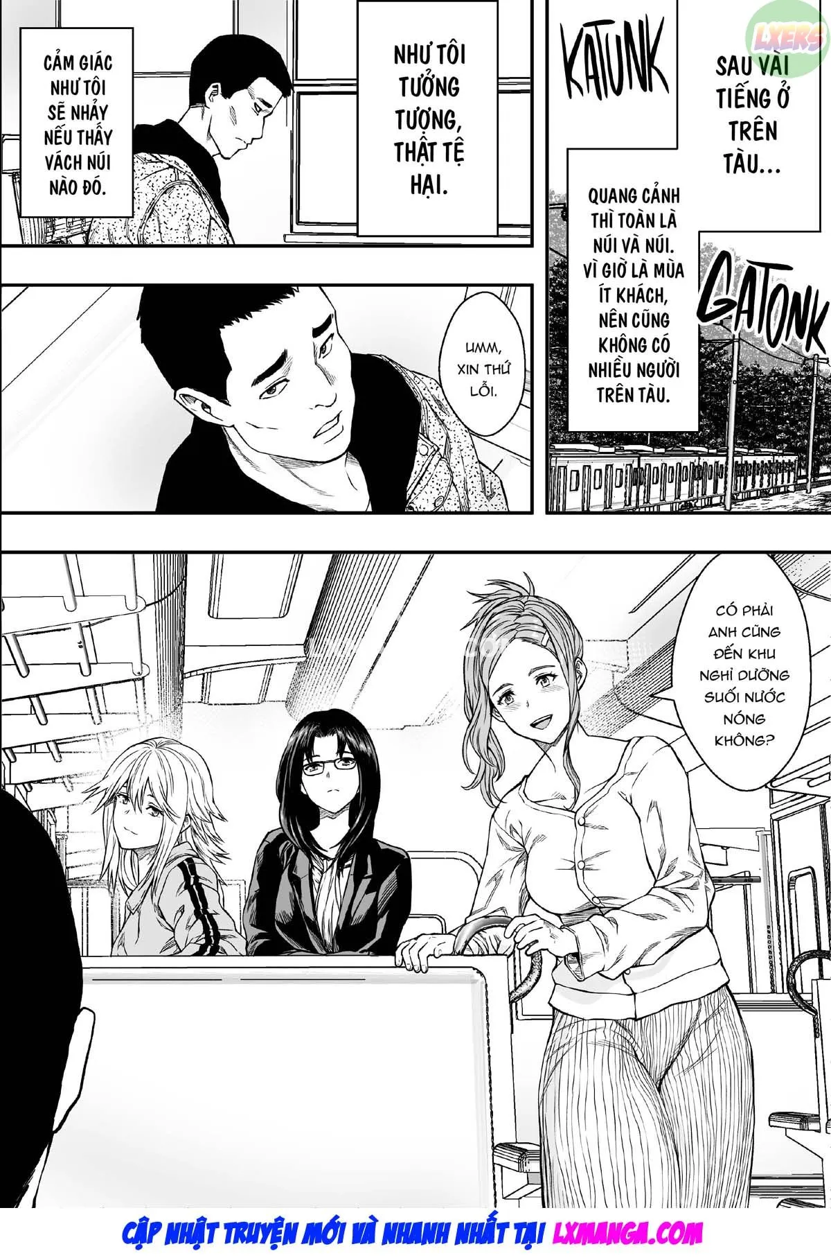 HentaiVN.net - Ảnh 6 - Onsen Ryokou to Zetsurin Hitozuma-tachi - Oneshot