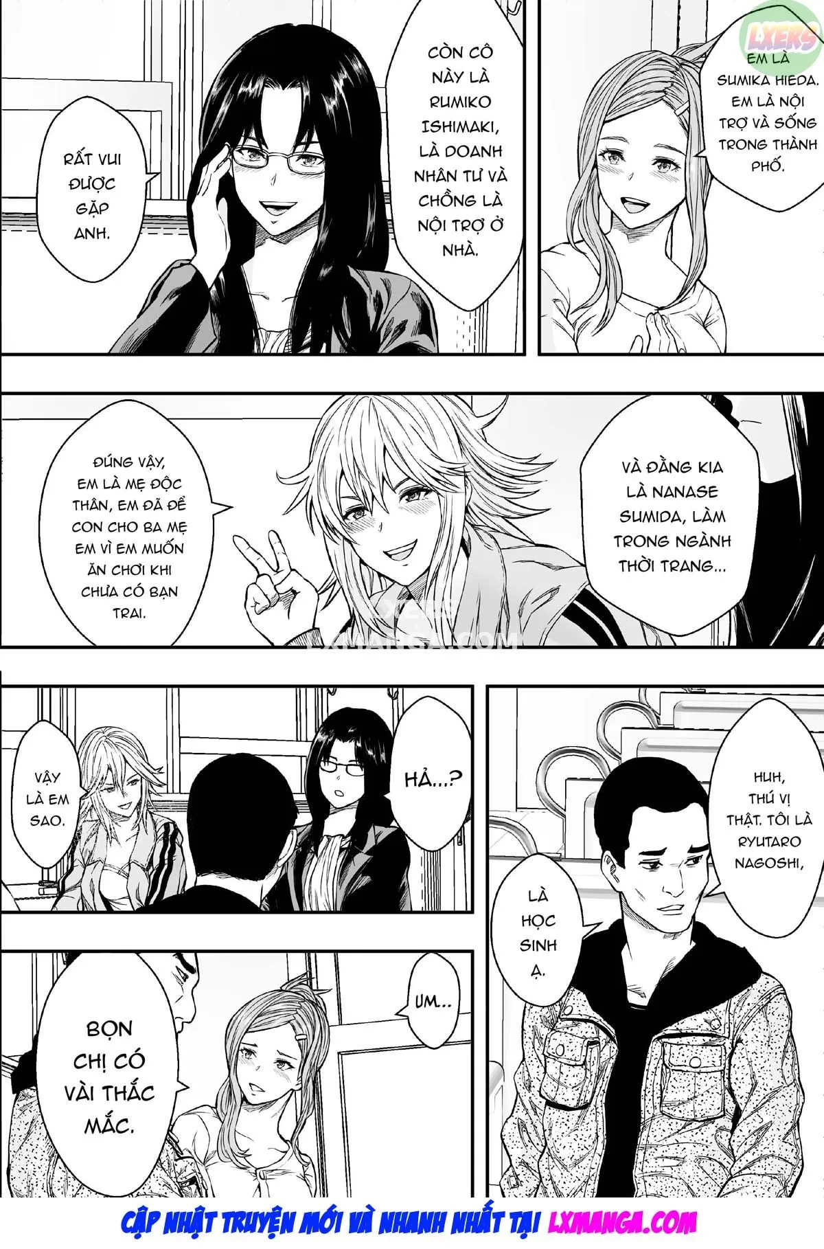 HentaiVN.net - Ảnh 8 - Onsen Ryokou to Zetsurin Hitozuma-tachi - Oneshot