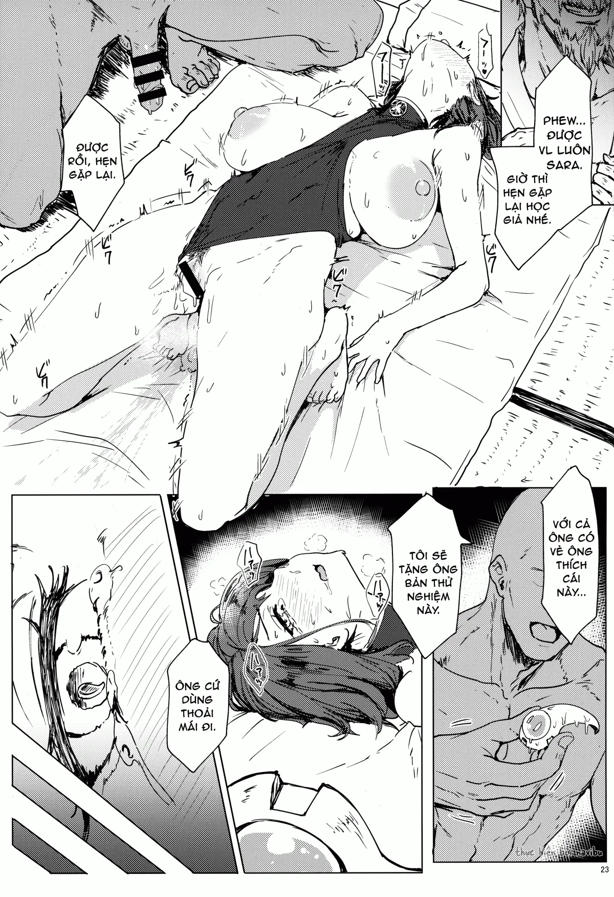 HentaiVN.net - Ảnh 23 - Công việc tại hội Tenryou [Tenryou Bugyou no Oshigoto] - Oneshot