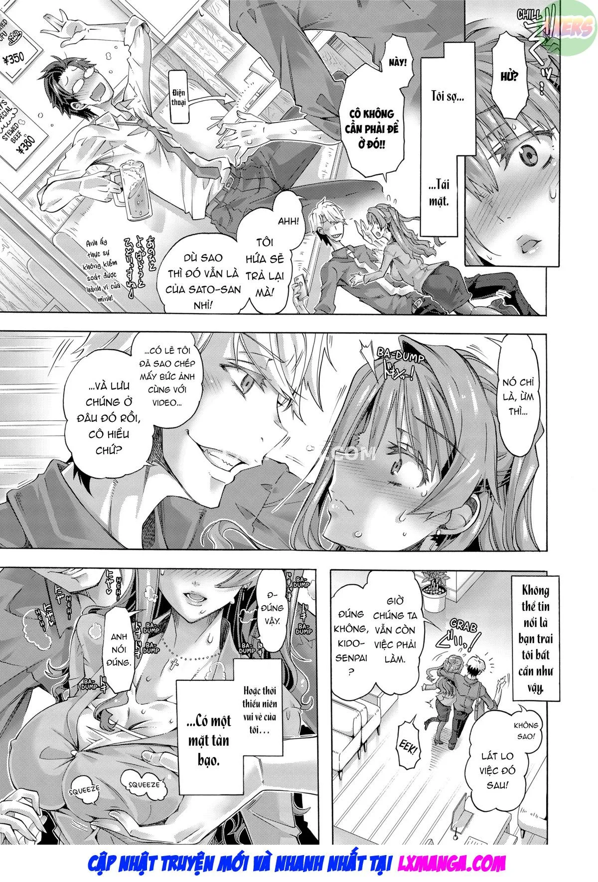 HentaiVN.net - Ảnh 10 - Sexy Selfie Leads to Blackmail Cuckold Sex - Oneshot