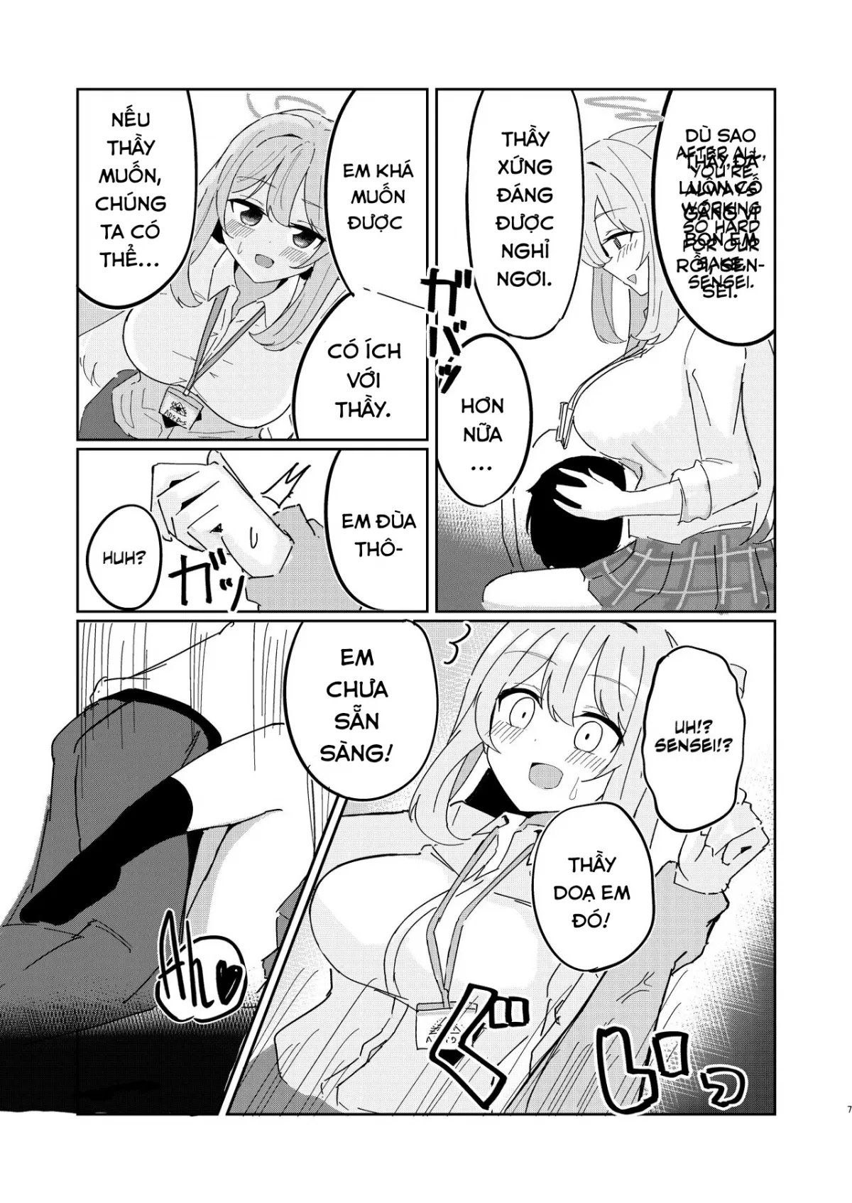 HentaiVN.net - Ảnh 9 - Degeneration of the Foreclosure Task Force (Blue Archive) [Tadareta Taisaku Iinkai] - Oneshot
