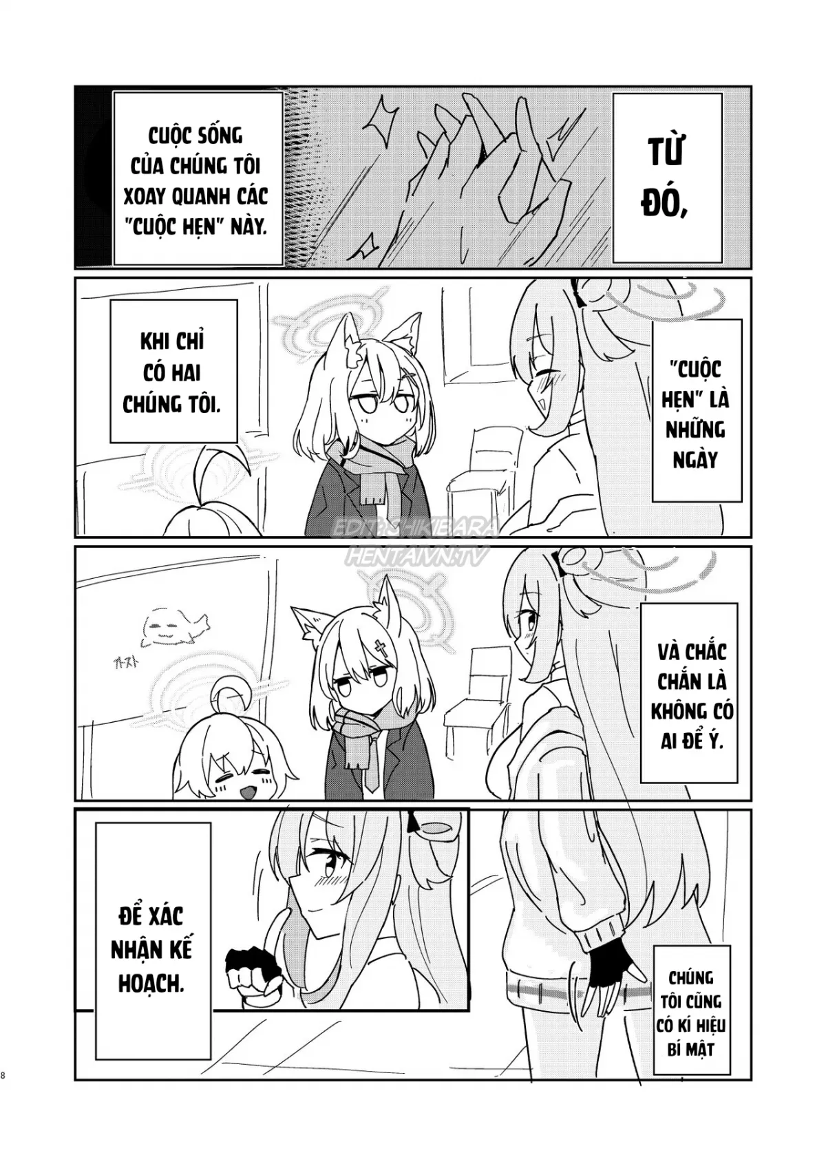 HentaiVN.net - Ảnh 10 - Degeneration of the Foreclosure Task Force (Blue Archive) [Tadareta Taisaku Iinkai] - Oneshot