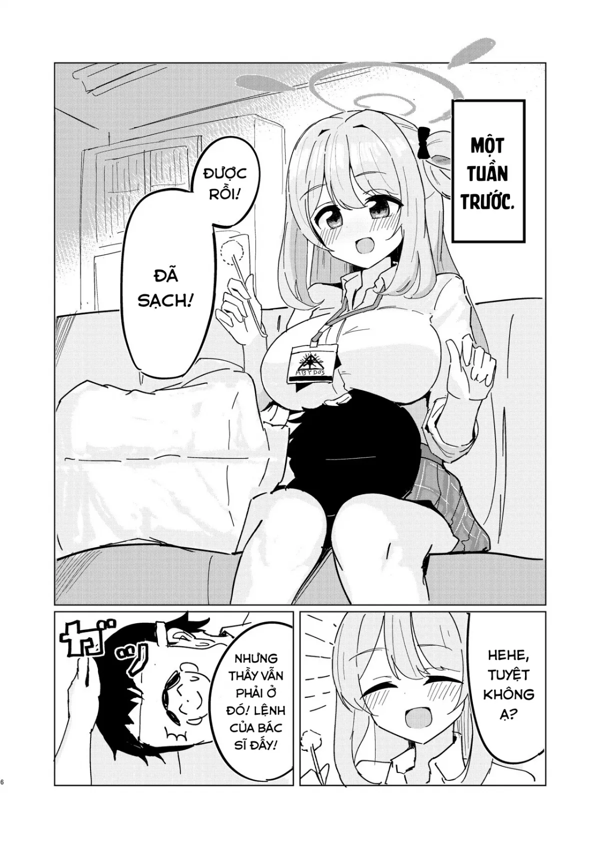 HentaiVN.net - Ảnh 8 - Degeneration of the Foreclosure Task Force (Blue Archive) [Tadareta Taisaku Iinkai] - Oneshot