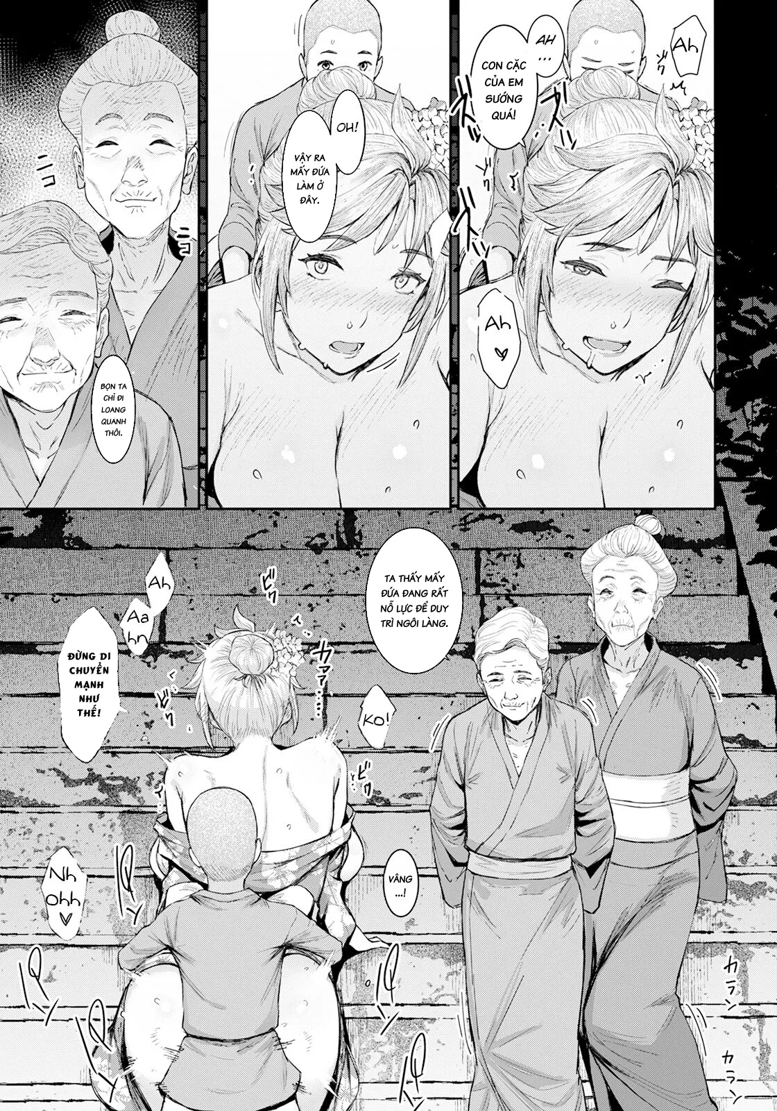 HentaiVN.net - Ảnh 18 - Lễ hội thụ thai [Haramase Matsuri] - Oneshot