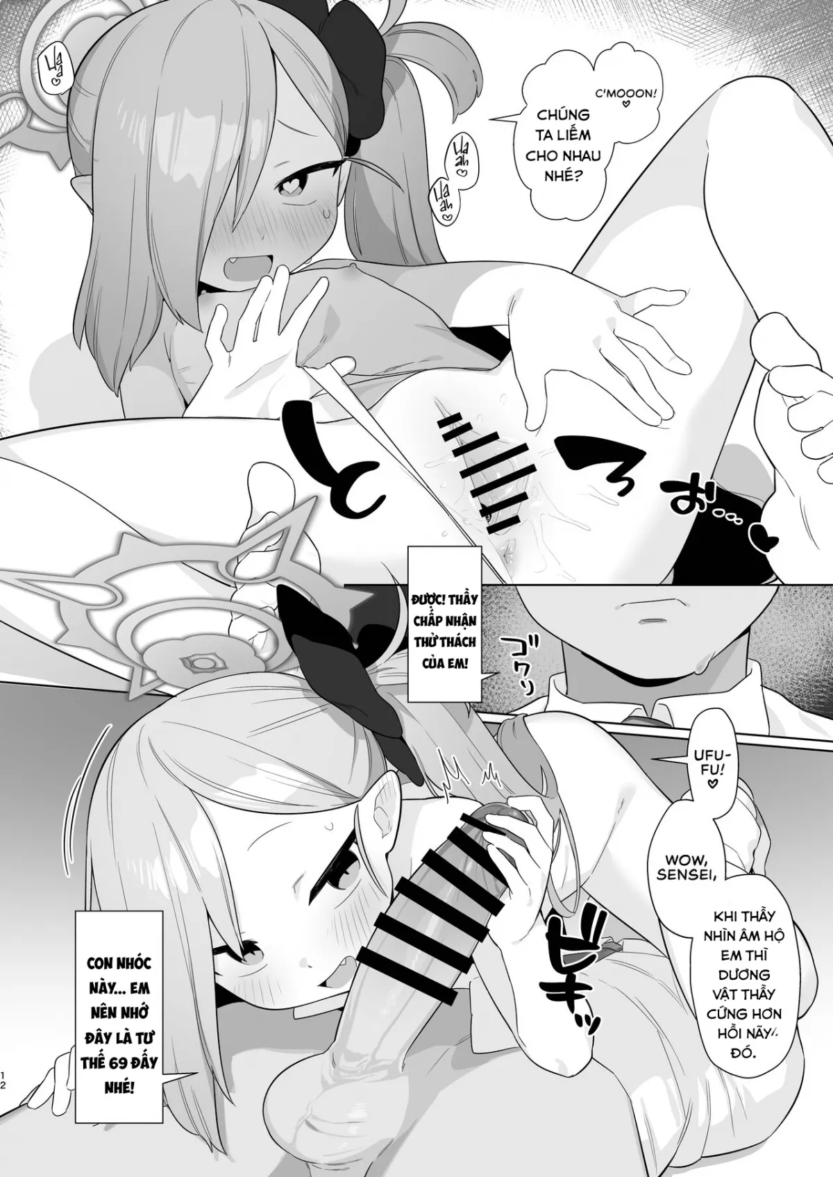 HentaiVN.net - Ảnh 14 - BluArch Saimin-bu 3 Asagi Mutsuki Hen (Blue Archive) [The Blue Archive Mind Control Club] - Oneshot