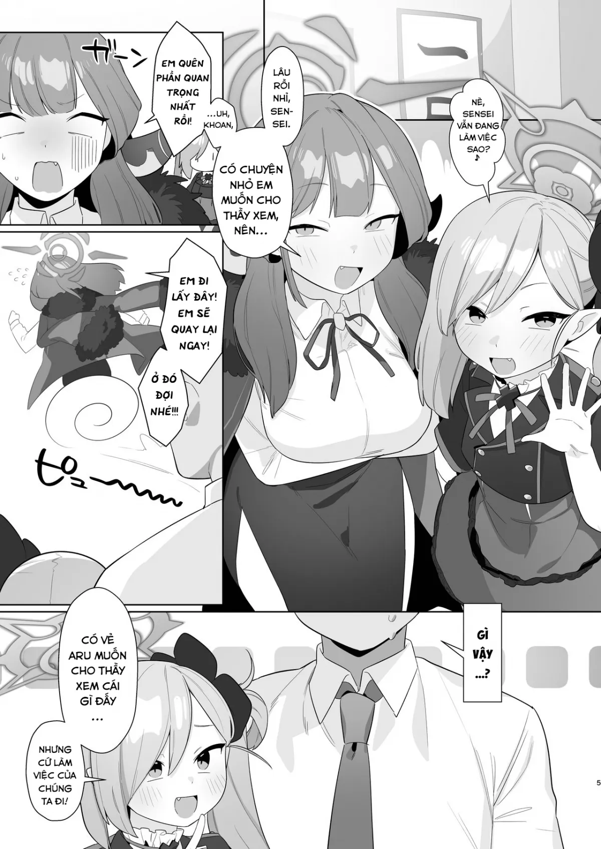 HentaiVN.net - Ảnh 7 - BluArch Saimin-bu 3 Asagi Mutsuki Hen (Blue Archive) [The Blue Archive Mind Control Club] - Oneshot