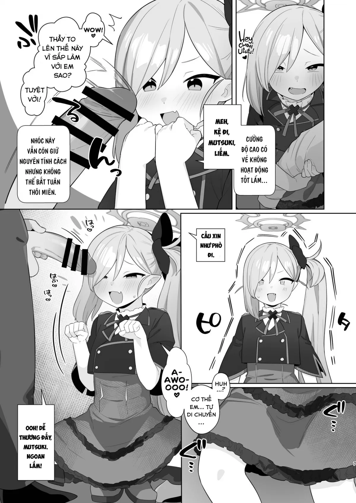 HentaiVN.net - Ảnh 9 - BluArch Saimin-bu 3 Asagi Mutsuki Hen (Blue Archive) [The Blue Archive Mind Control Club] - Oneshot