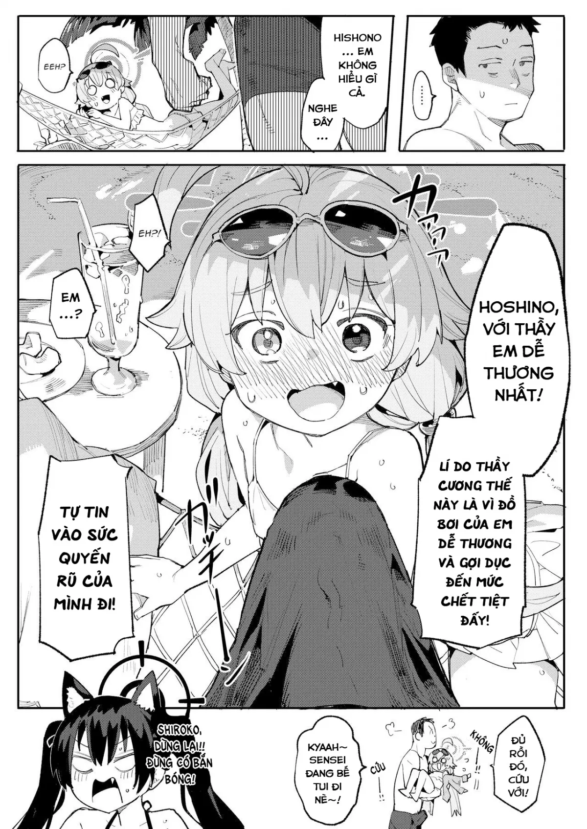 HentaiVN.net - Ảnh 9 - Hoshino ga Iin da yo!! (Blue Archive) - Oneshot