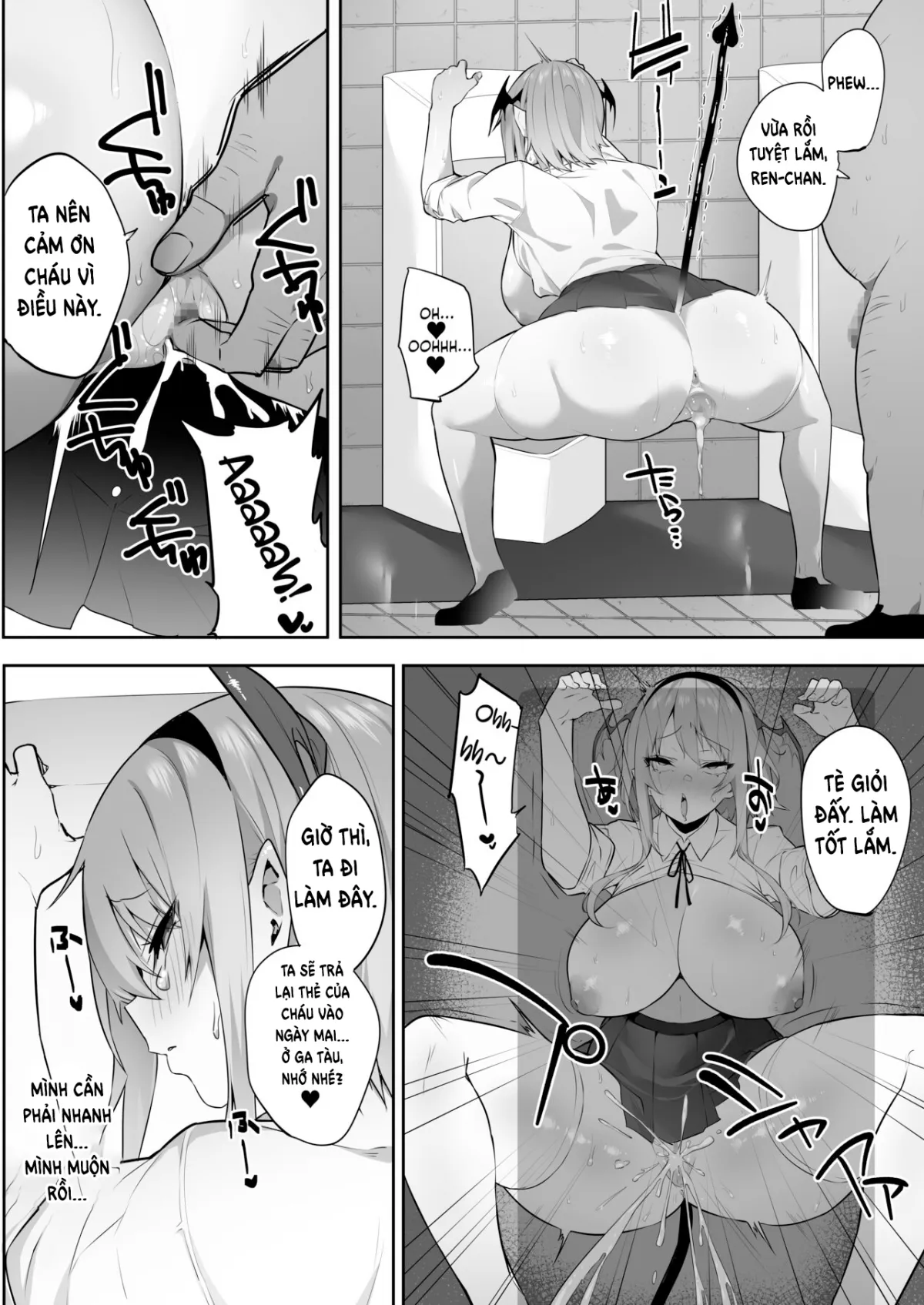HentaiVN.net - Ảnh 11 - Iya nanoni Honnou de Tanegoi Ecchi Shite Shimau Succubus-chan - Oneshot