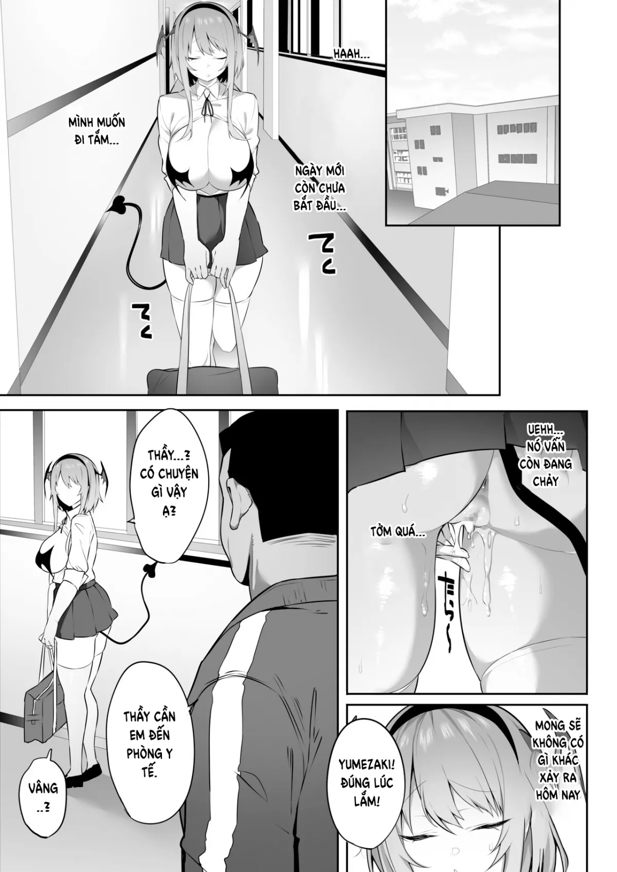 HentaiVN.net - Ảnh 12 - Iya nanoni Honnou de Tanegoi Ecchi Shite Shimau Succubus-chan - Oneshot