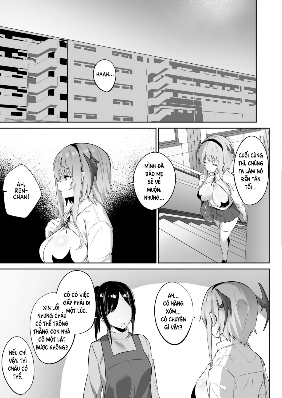 HentaiVN.net - Ảnh 20 - Iya nanoni Honnou de Tanegoi Ecchi Shite Shimau Succubus-chan - Oneshot
