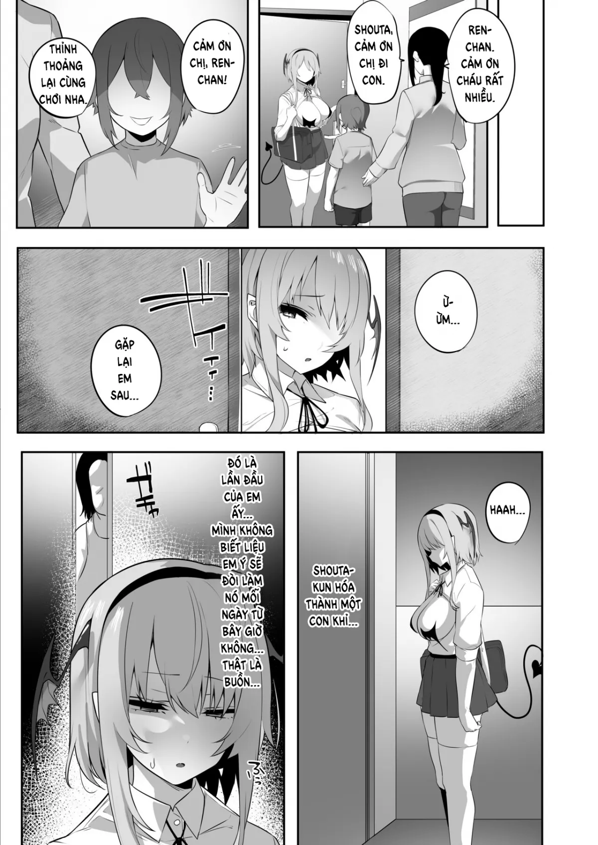 HentaiVN.net - Ảnh 29 - Iya nanoni Honnou de Tanegoi Ecchi Shite Shimau Succubus-chan - Oneshot