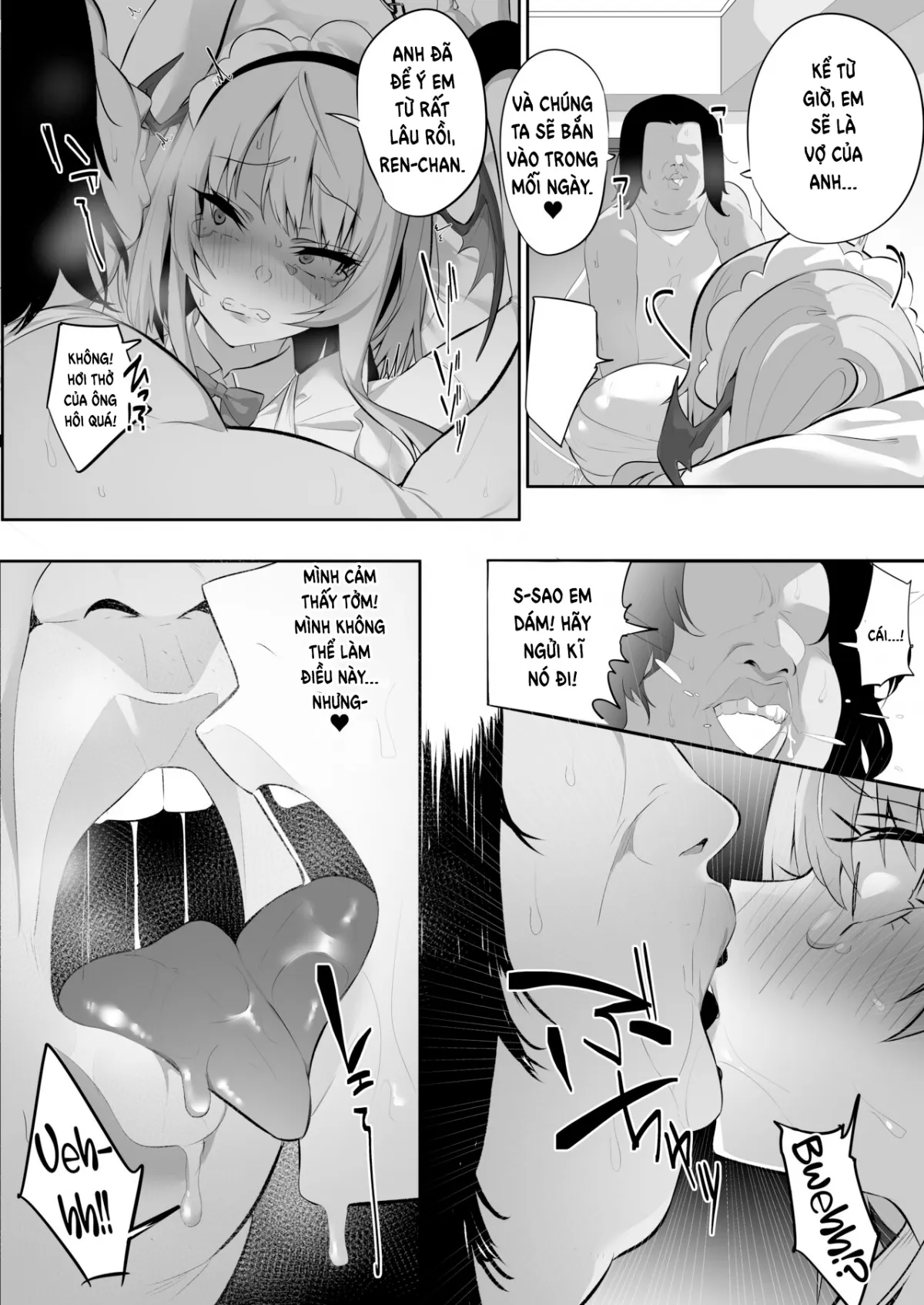HentaiVN.net - Ảnh 33 - Iya nanoni Honnou de Tanegoi Ecchi Shite Shimau Succubus-chan - Oneshot