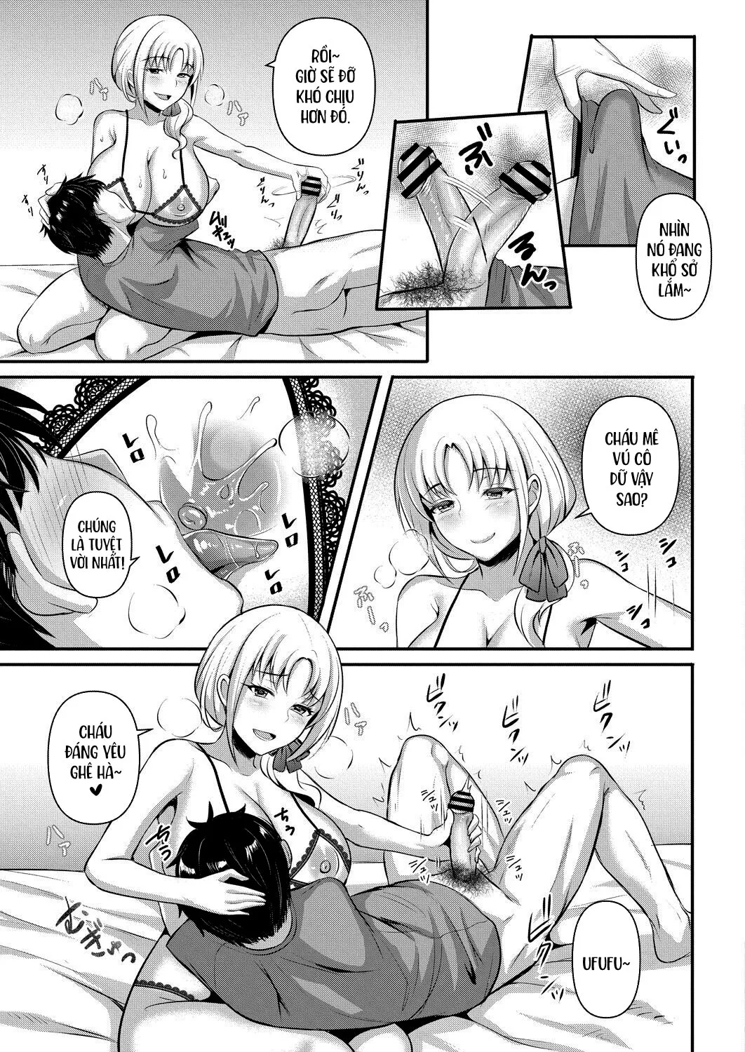 HentaiVN.net - Ảnh 8 - Her Mother is Her Guardian [Anoko no Mama wa Guardian] - Oneshot
