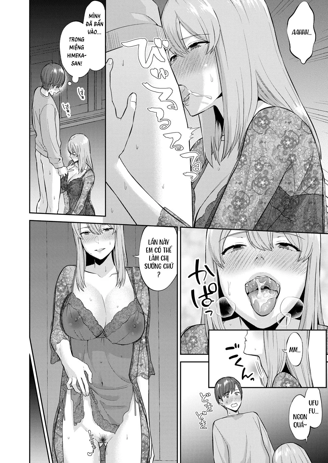 HentaiVN.net - Ảnh 11 - Người phụ nữ cứu rỗi - Oneshot