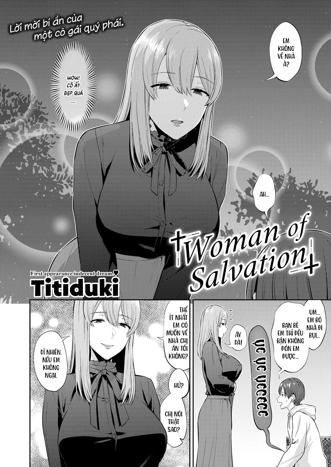 HentaiVN.net - Ảnh 3 - Người phụ nữ cứu rỗi - Oneshot