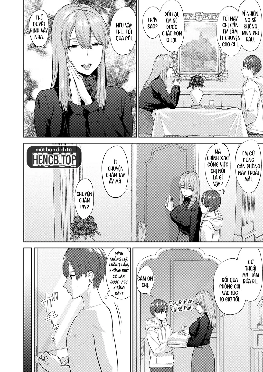 HentaiVN.net - Ảnh 5 - Người phụ nữ cứu rỗi - Oneshot