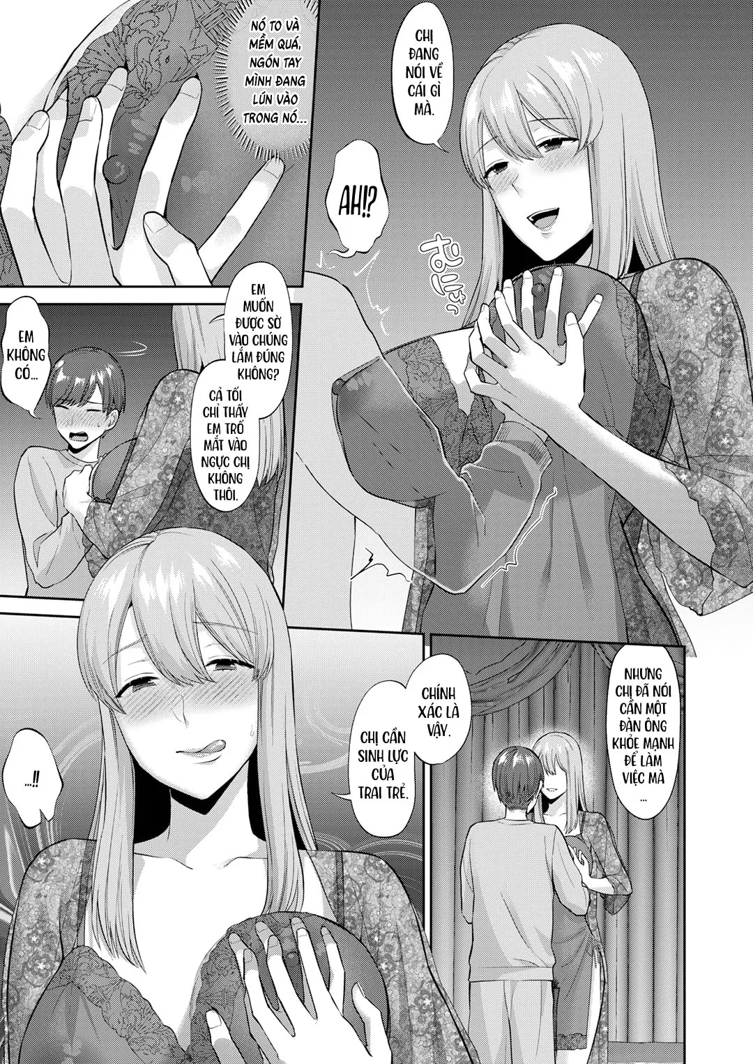 HentaiVN.net - Ảnh 8 - Người phụ nữ cứu rỗi - Oneshot
