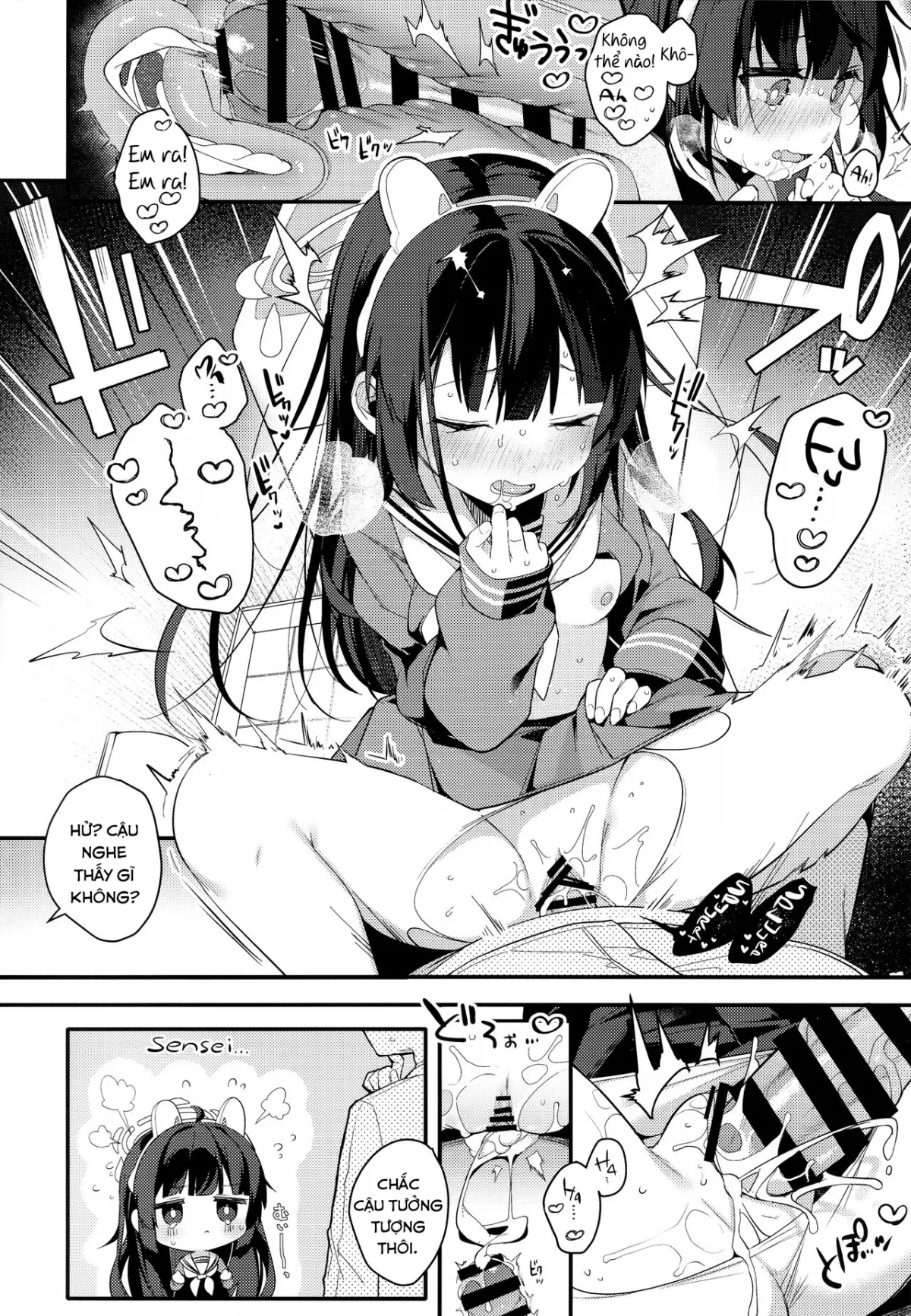 HentaiVN.net - Ảnh 11 - Rabbit Egg (Blue Archive) [Usagi no Tamago] - Oneshot