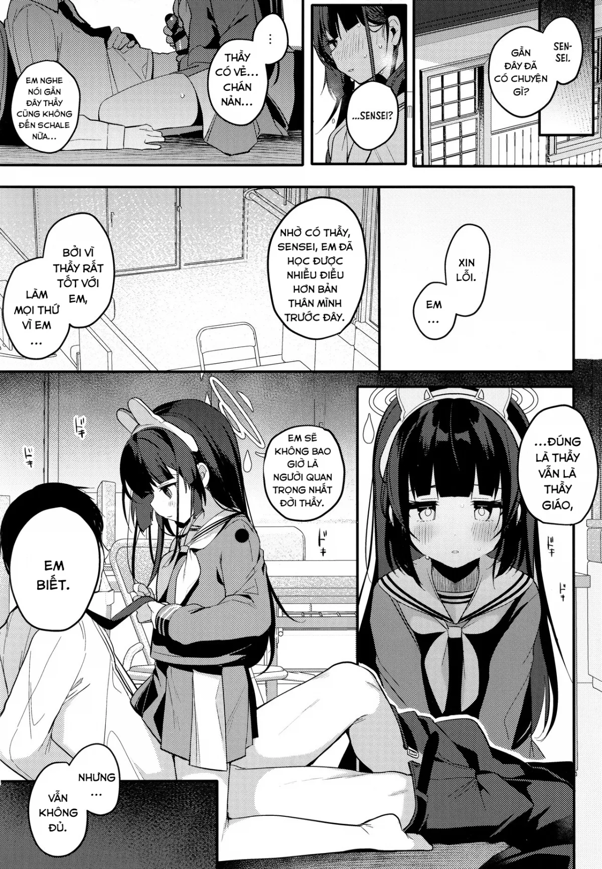 HentaiVN.net - Ảnh 17 - Rabbit Egg (Blue Archive) [Usagi no Tamago] - Oneshot