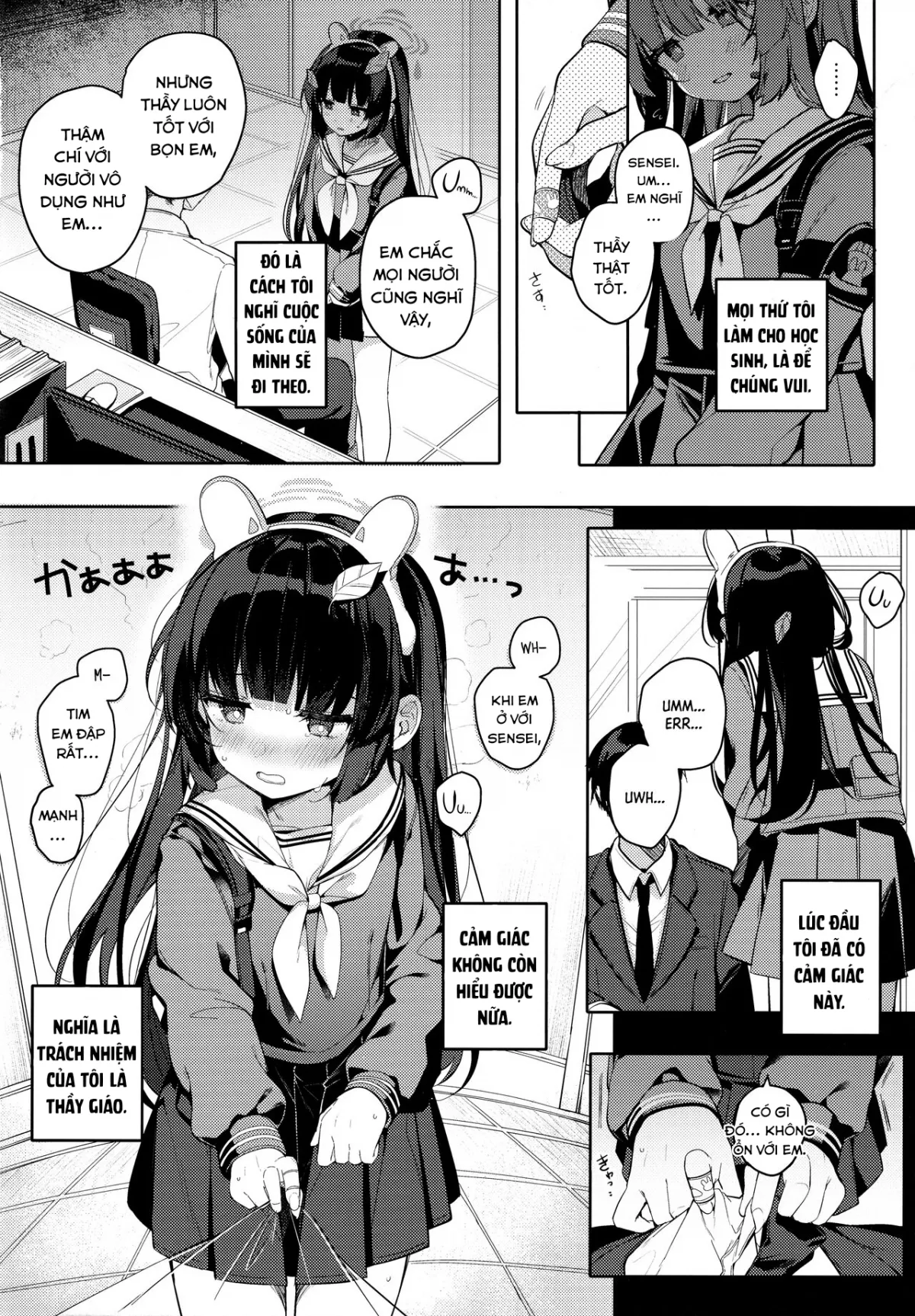 HentaiVN.net - Ảnh 7 - Rabbit Egg (Blue Archive) [Usagi no Tamago] - Oneshot