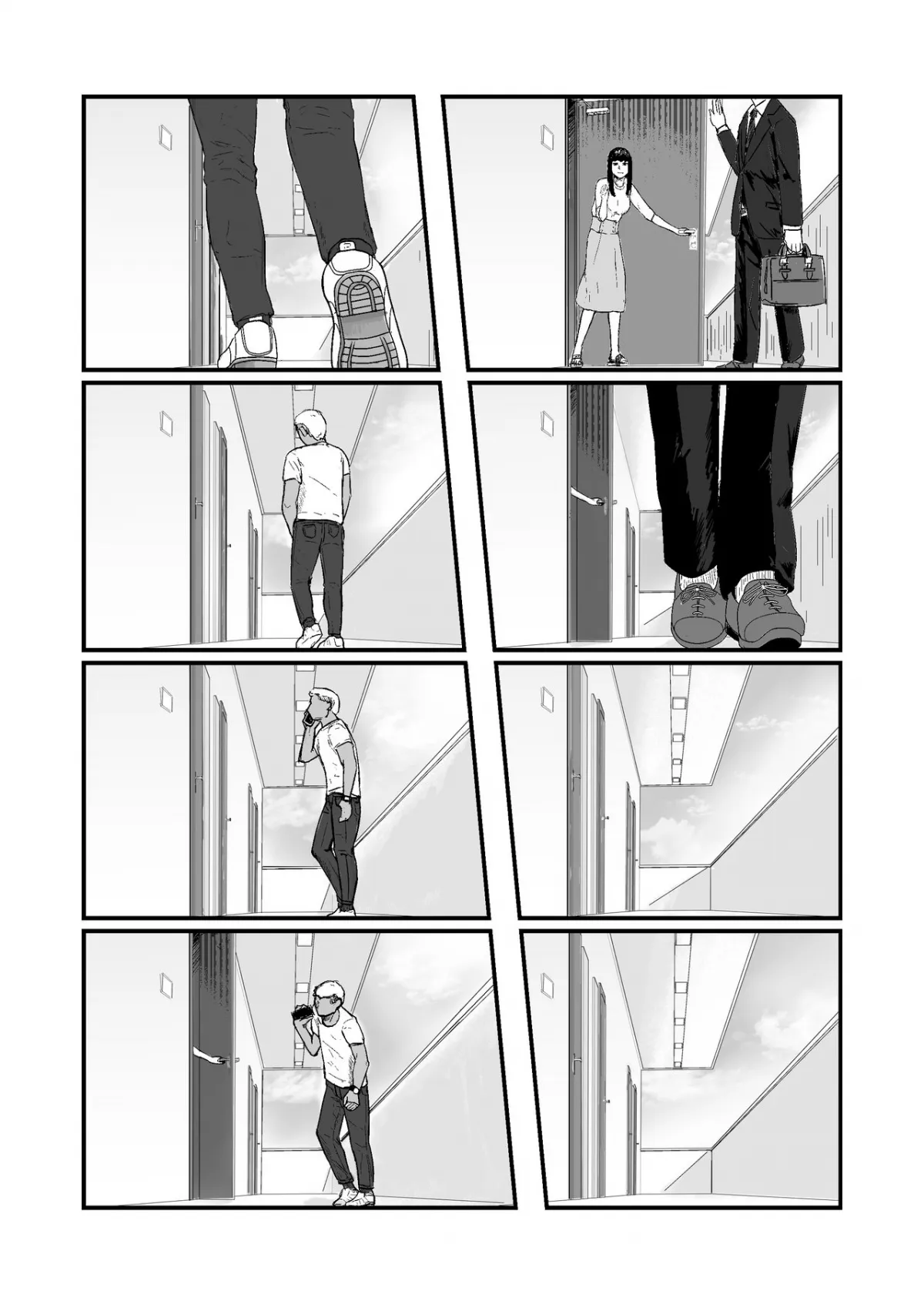 HentaiVN.net - Ảnh 14 - Kakkou no Hi -Takuran sareta Tsuma - Chap 1