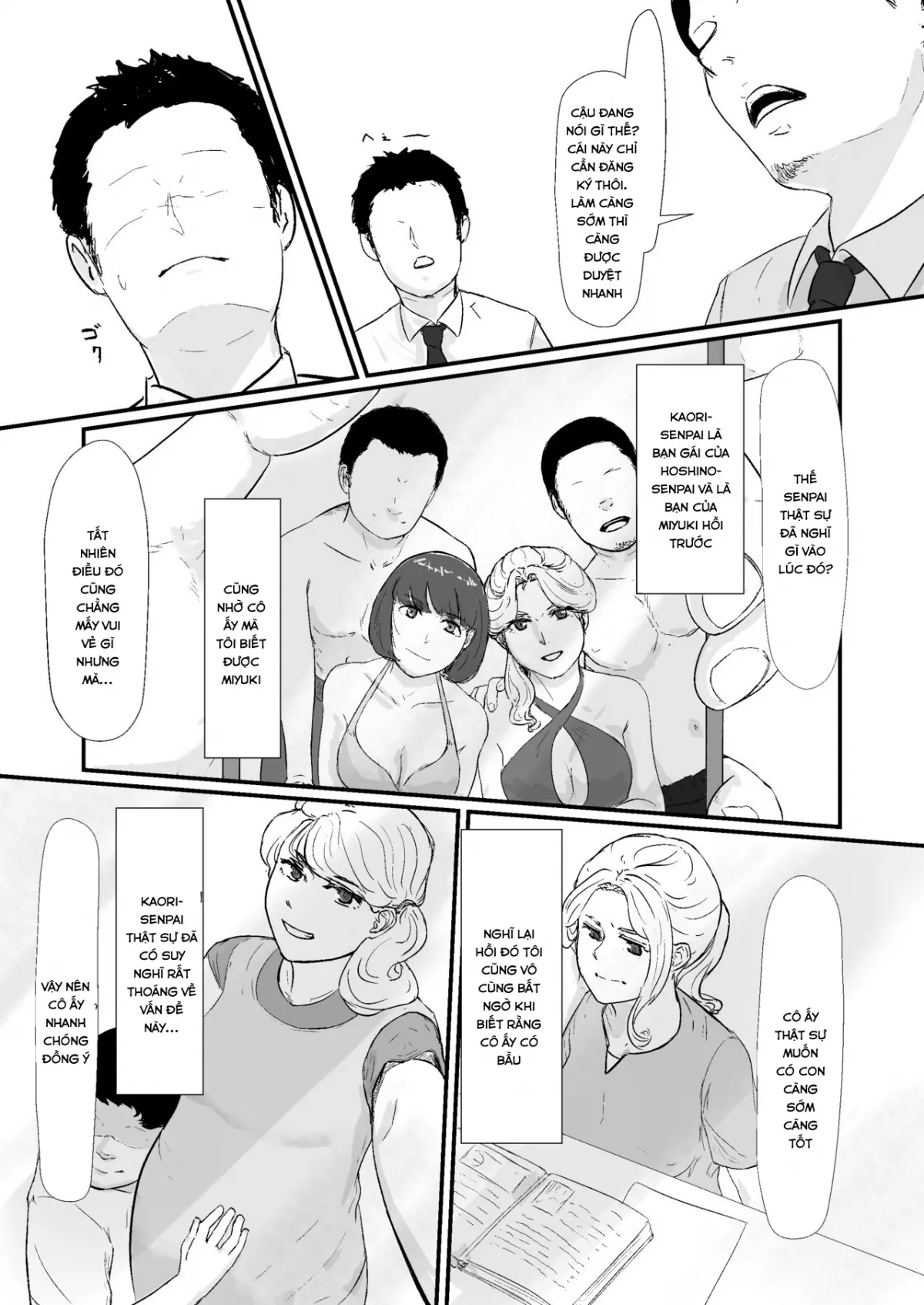 HentaiVN.net - Ảnh 6 - Kakkou no Hi -Takuran sareta Tsuma - Chap 1