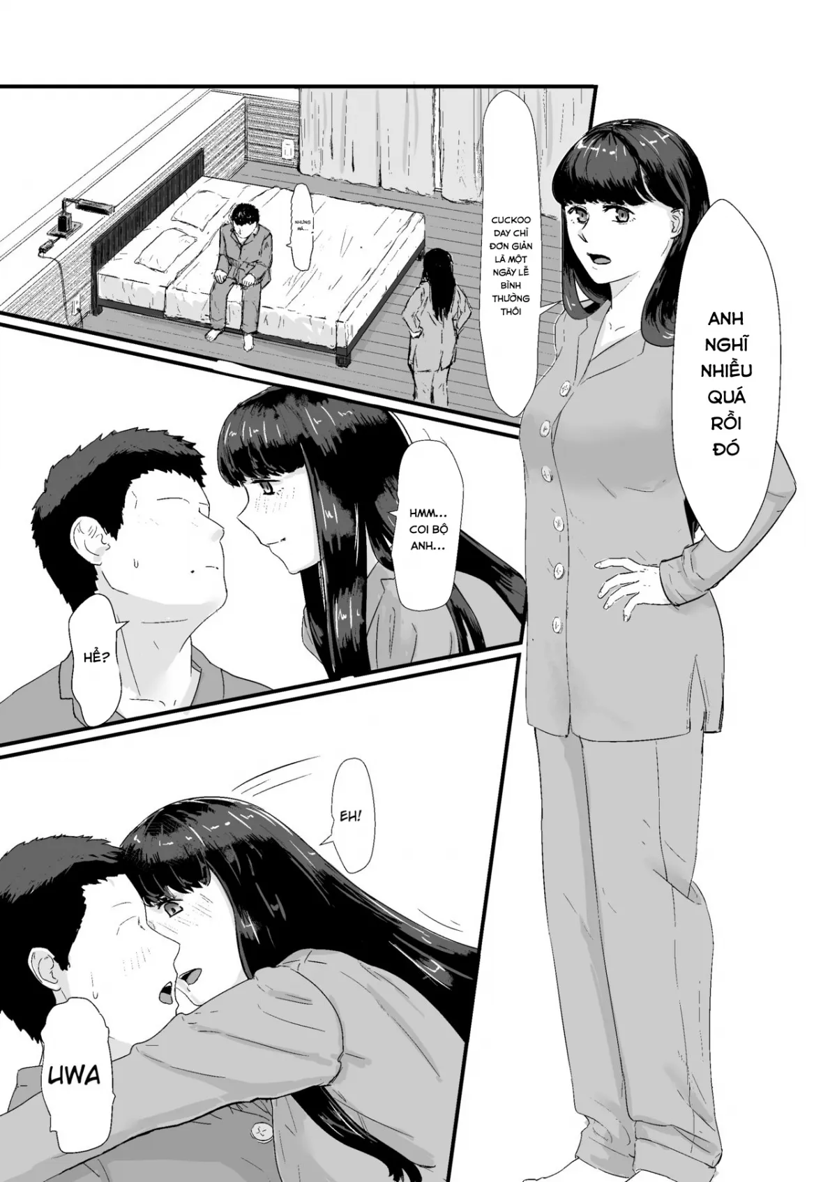 HentaiVN.net - Ảnh 8 - Kakkou no Hi -Takuran sareta Tsuma - Chap 1