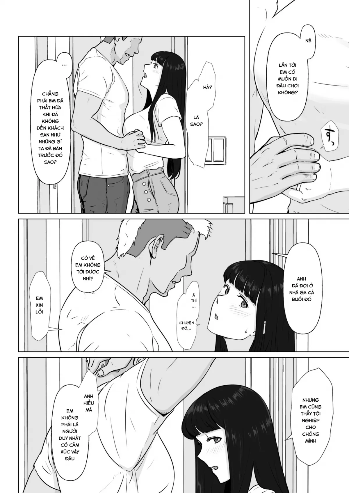 HentaiVN.net - Ảnh 10 - Kakkou no Hi -Takuran sareta Tsuma - Chap 2
