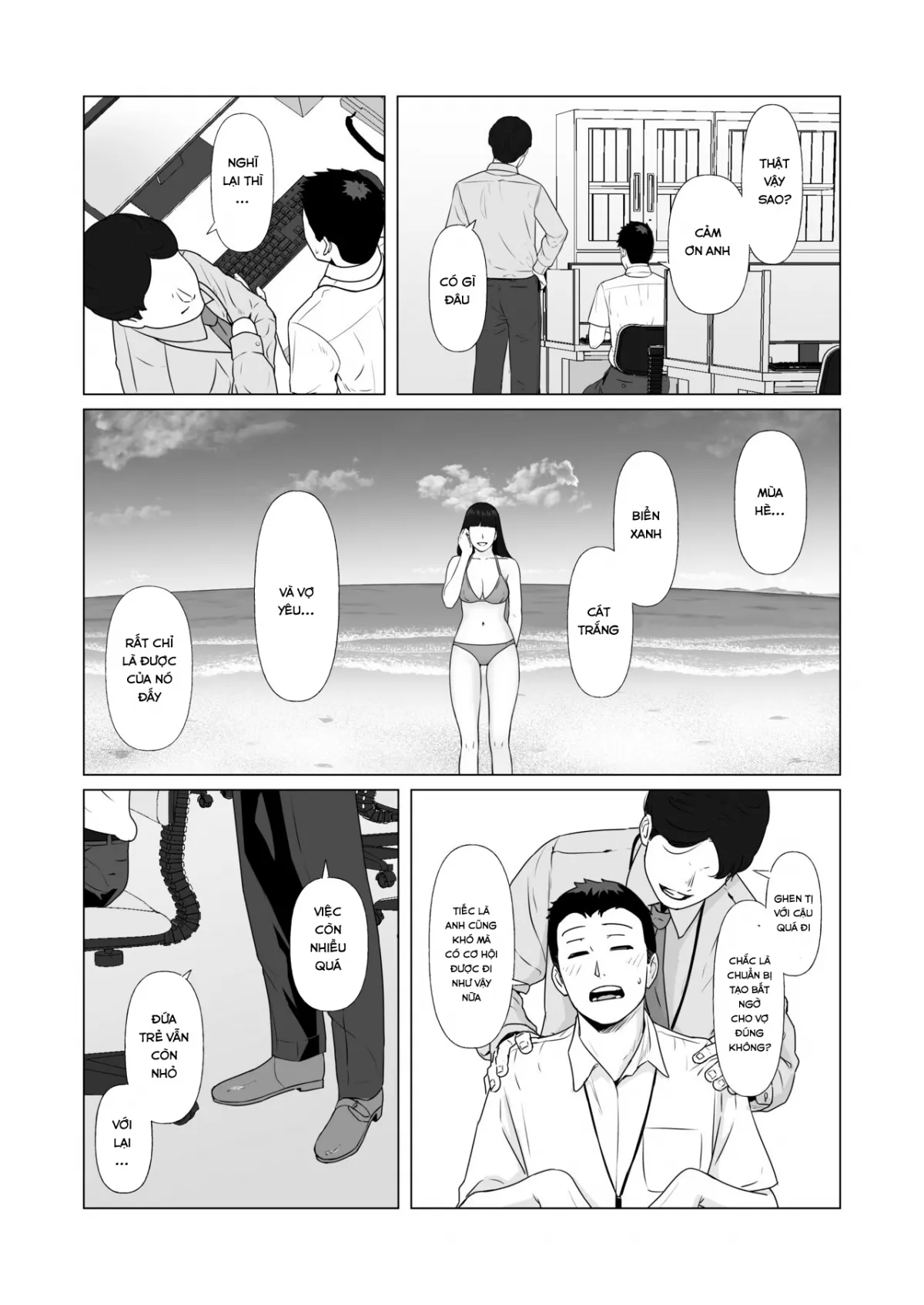 HentaiVN.net - Ảnh 33 - Kakkou no Hi -Takuran sareta Tsuma - Chap 2