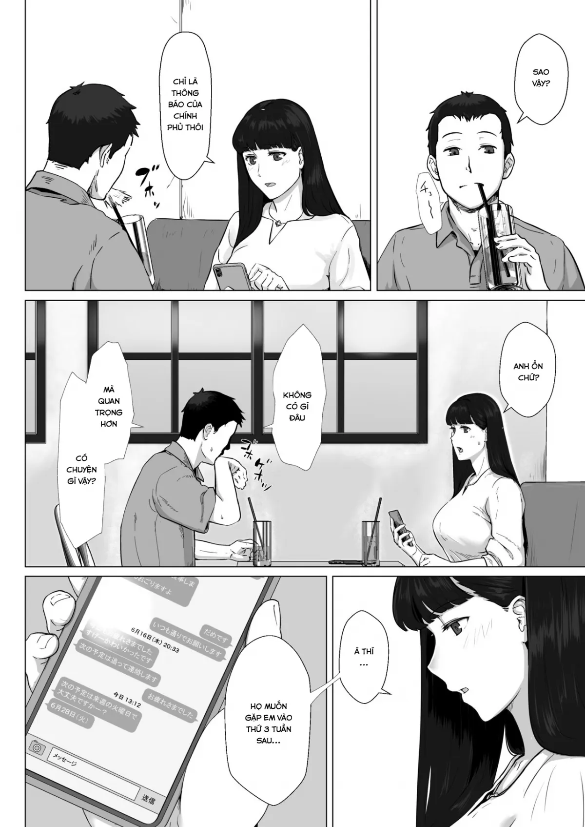 HentaiVN.net - Ảnh 4 - Kakkou no Hi -Takuran sareta Tsuma - Chap 2