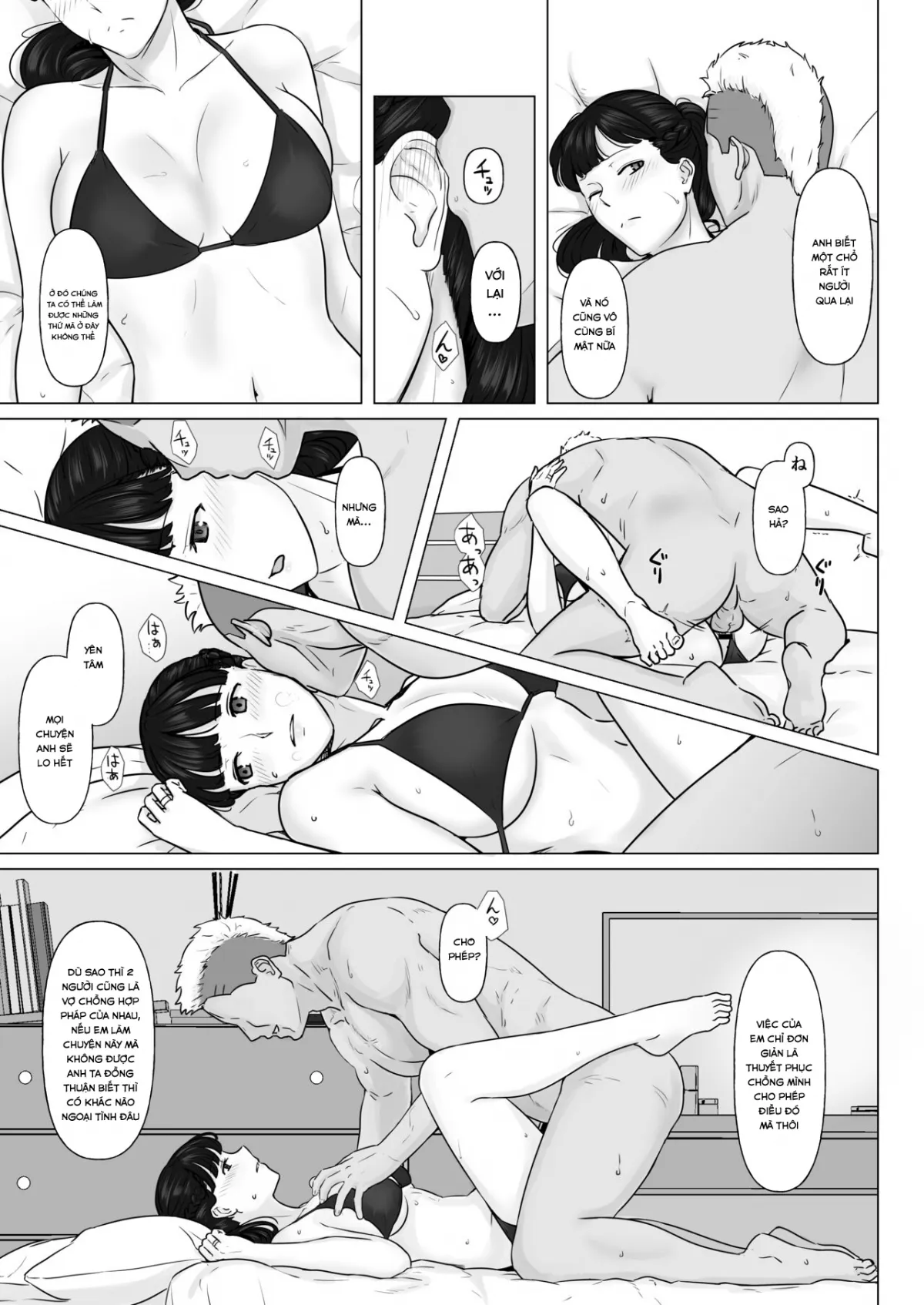 HentaiVN.net - Ảnh 55 - Kakkou no Hi -Takuran sareta Tsuma - Chap 2