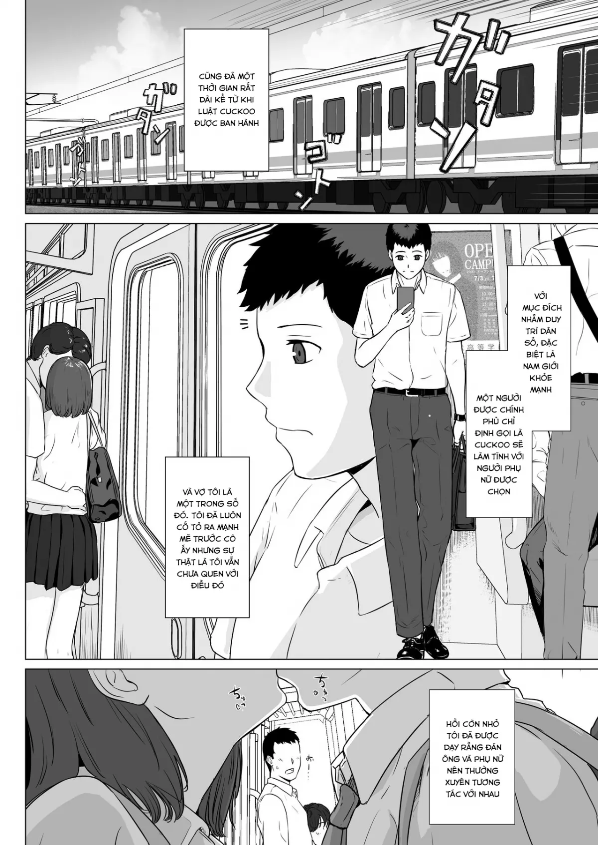 HentaiVN.net - Ảnh 6 - Kakkou no Hi -Takuran sareta Tsuma - Chap 2