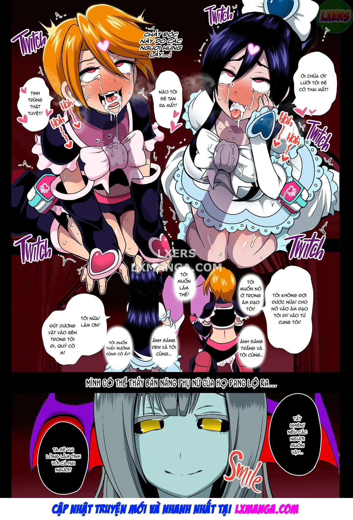 HentaiVN.net - Ảnh 20 - Succubus Reincarnation [Inma Tensei Full Color Ban] - Oneshot