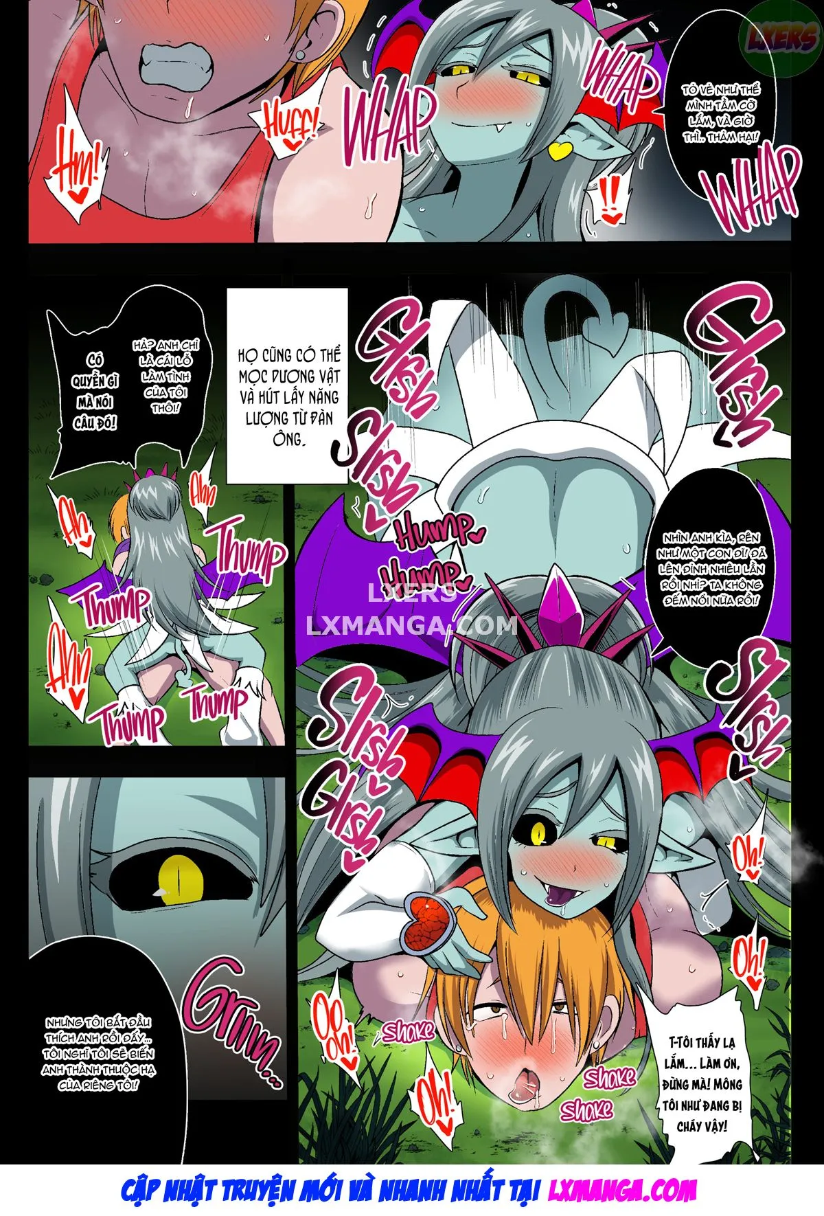 HentaiVN.net - Ảnh 38 - Succubus Reincarnation [Inma Tensei Full Color Ban] - Oneshot