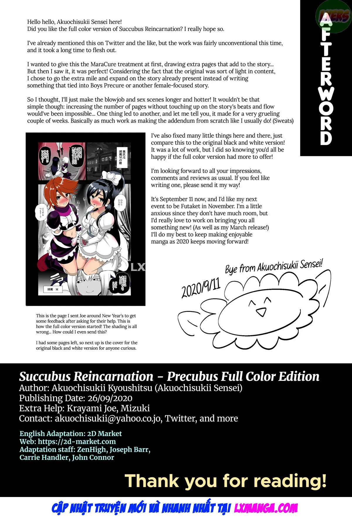 HentaiVN.net - Ảnh 43 - Succubus Reincarnation [Inma Tensei Full Color Ban] - Oneshot