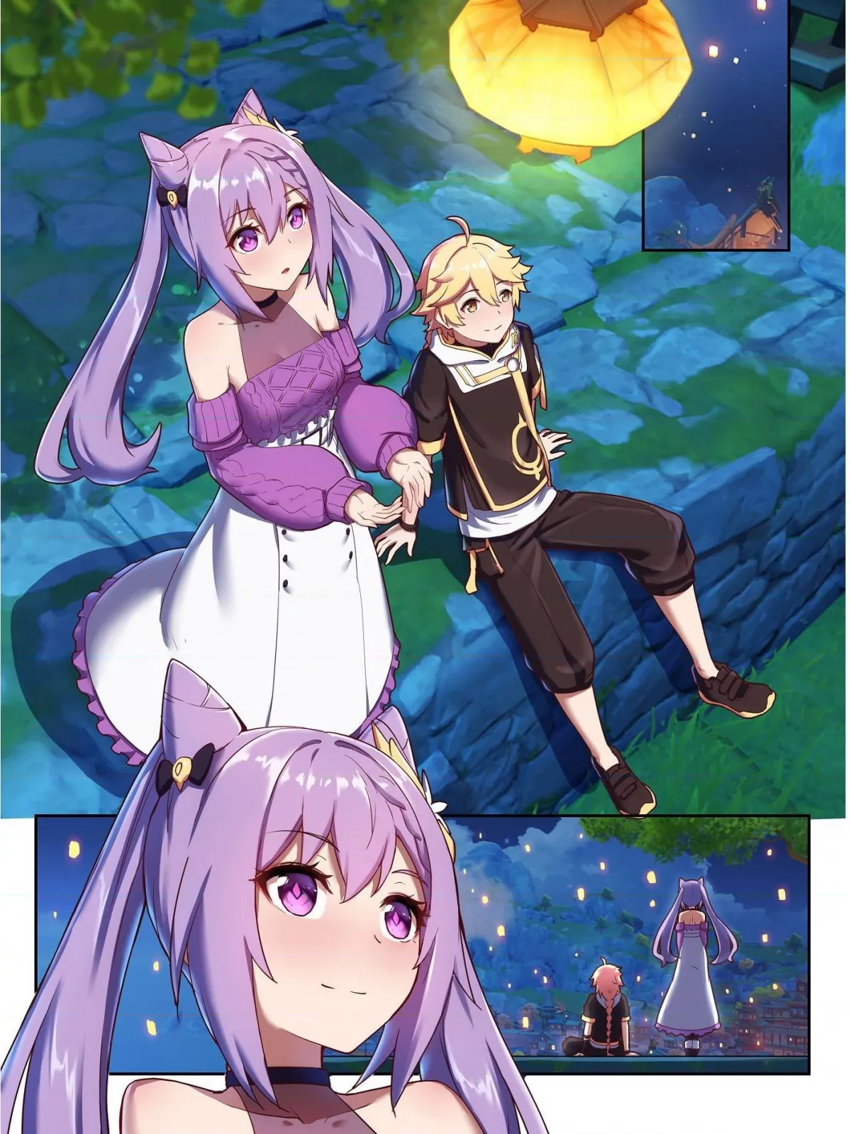 HentaiVN.net - Ảnh 10 - Keqing hẹn hò với Nhà Lữ Hành [Keqing's Date With The Traveler; 旅行者との刻晴デート] - Oneshot