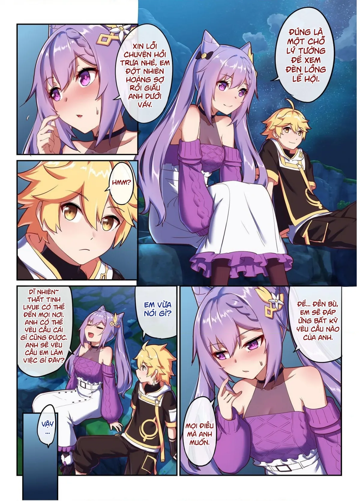 HentaiVN.net - Ảnh 11 - Keqing hẹn hò với Nhà Lữ Hành [Keqing's Date With The Traveler; 旅行者との刻晴デート] - Oneshot