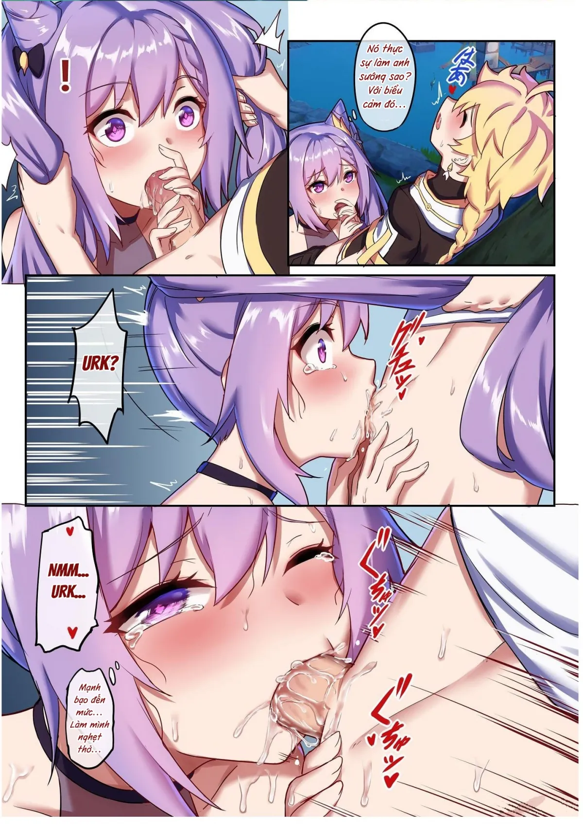 HentaiVN.net - Ảnh 15 - Keqing hẹn hò với Nhà Lữ Hành [Keqing's Date With The Traveler; 旅行者との刻晴デート] - Oneshot