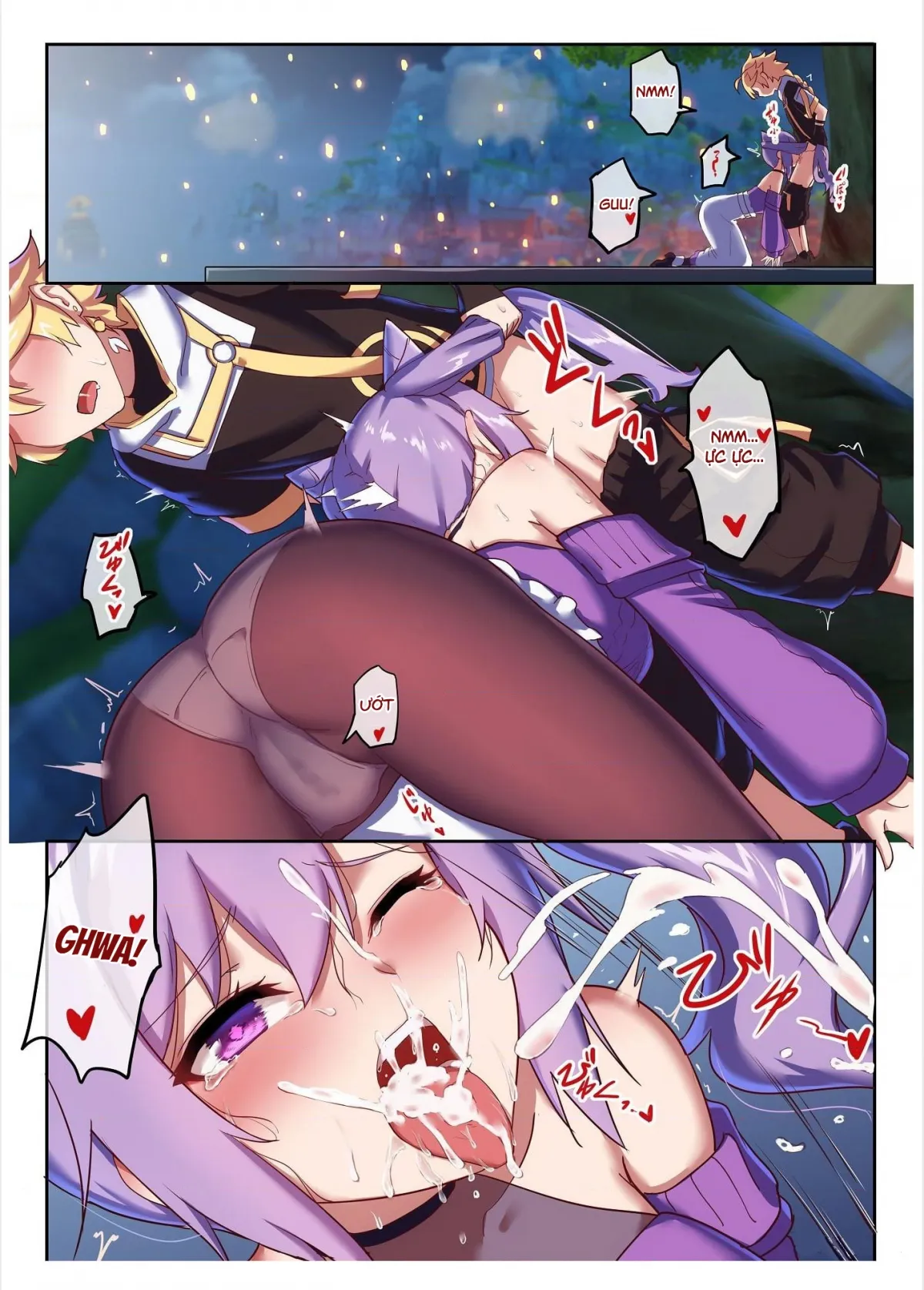HentaiVN.net - Ảnh 16 - Keqing hẹn hò với Nhà Lữ Hành [Keqing's Date With The Traveler; 旅行者との刻晴デート] - Oneshot