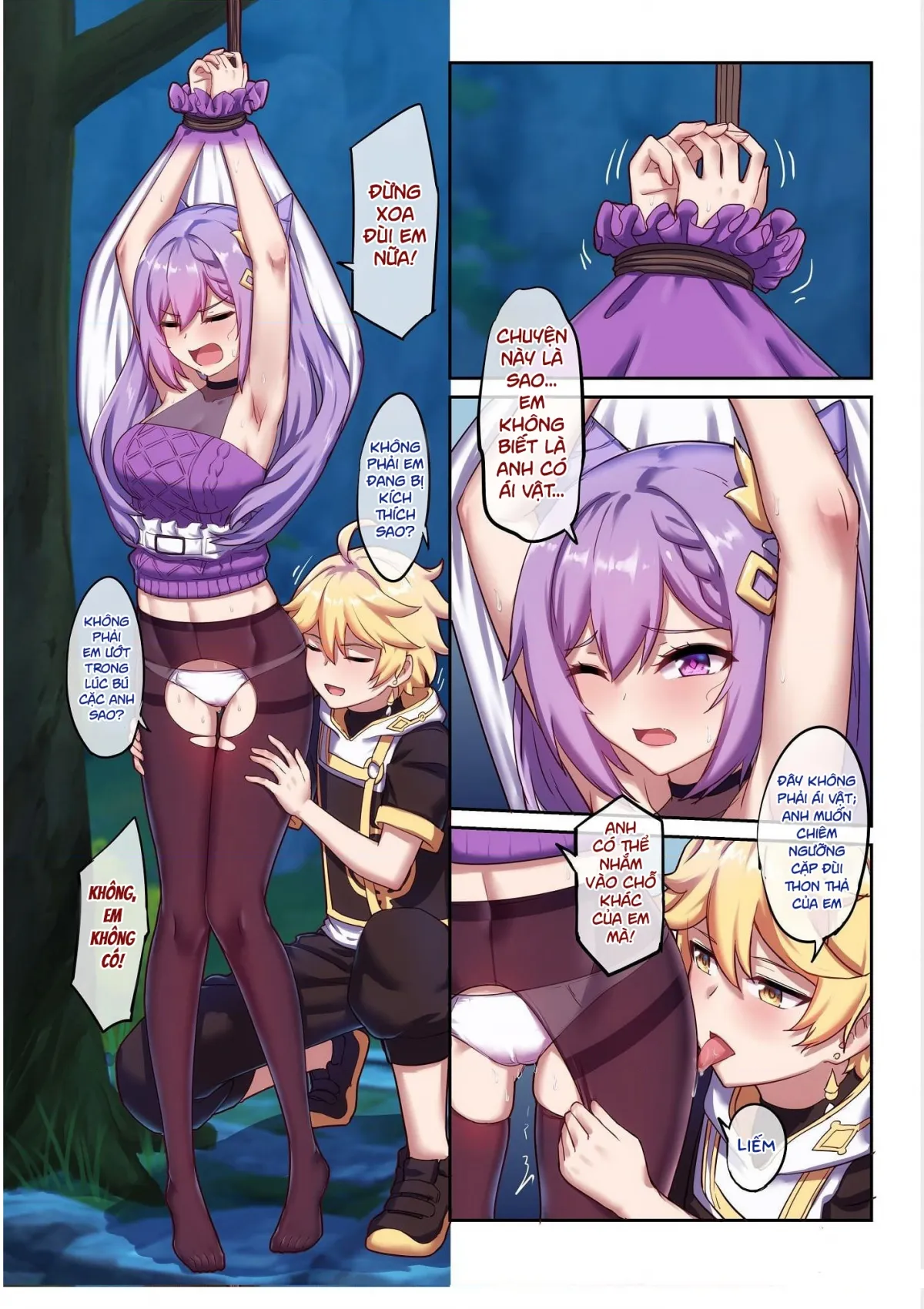 HentaiVN.net - Ảnh 19 - Keqing hẹn hò với Nhà Lữ Hành [Keqing's Date With The Traveler; 旅行者との刻晴デート] - Oneshot