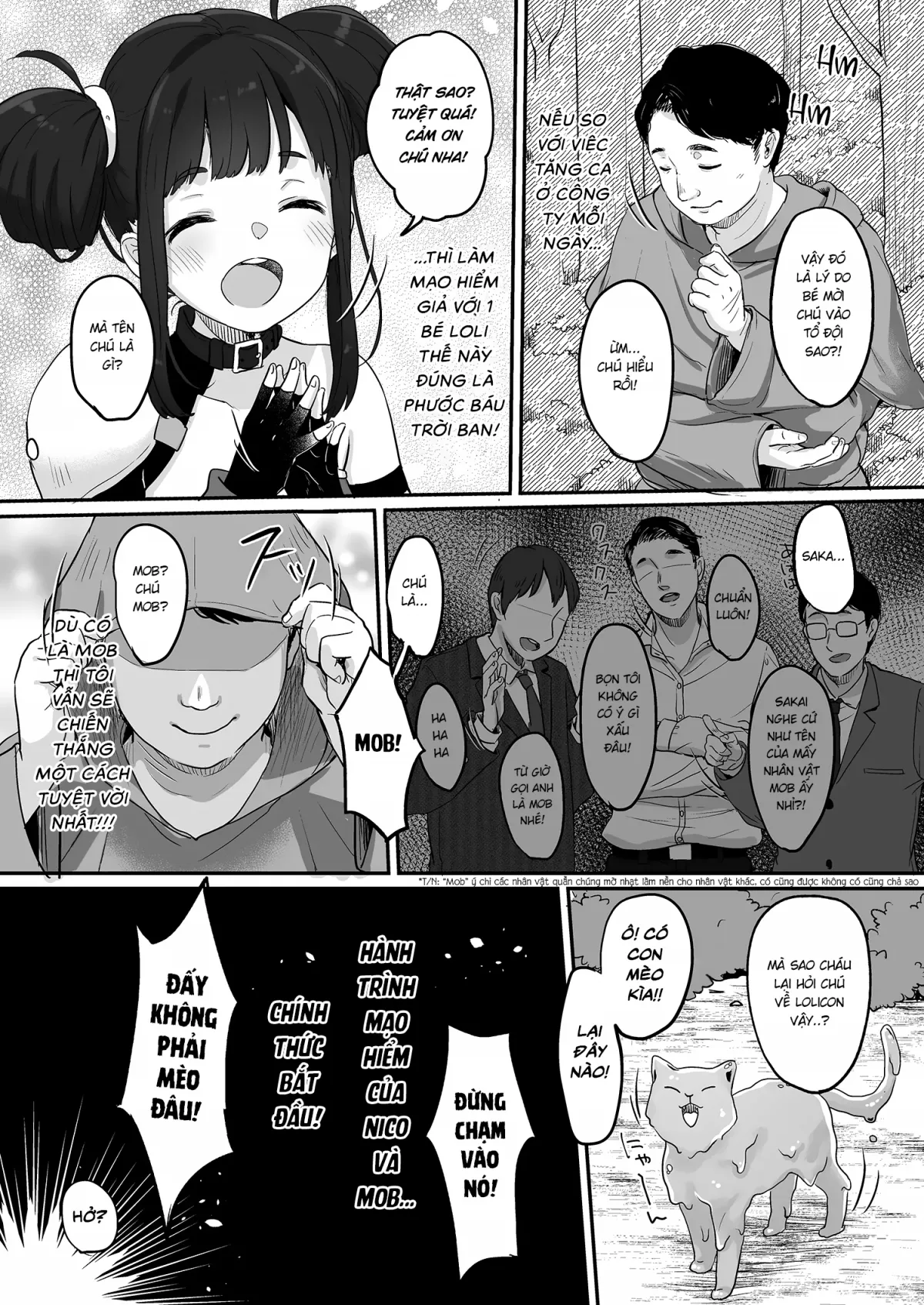 HentaiVN.net - Ảnh 7 - Hành trình mạo hiểm dị giới của Nico và Mob - Oneshot