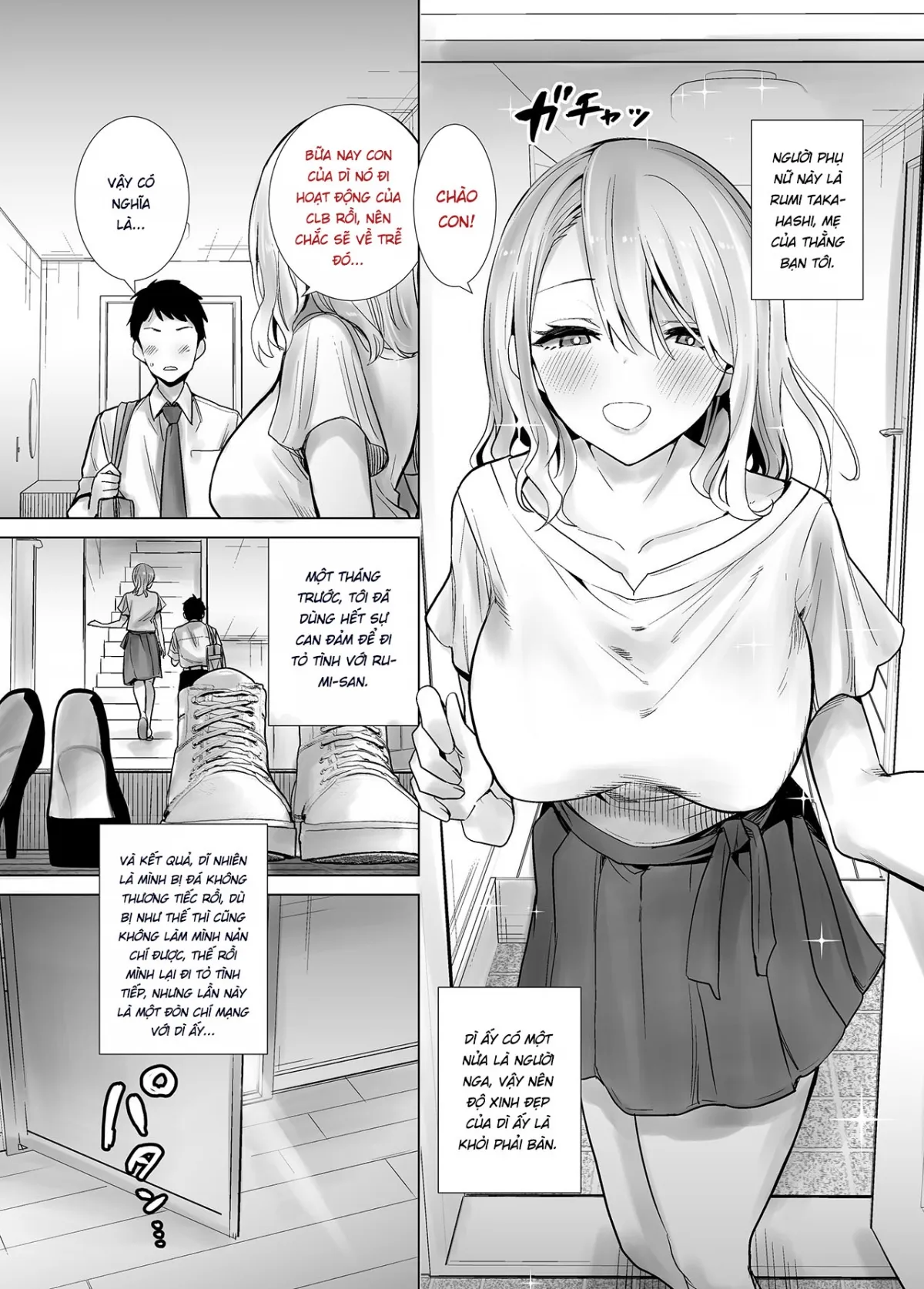 HentaiVN.net - Ảnh 4 - Bulul mẹ thằng bạn - Thembululqua