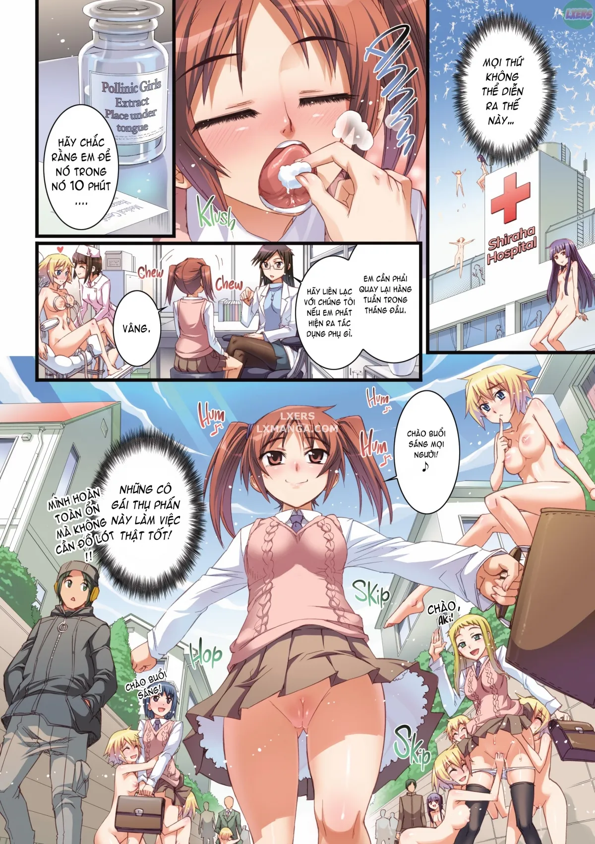 HentaiVN.net - Ảnh 13 - The Pollinic Girls Attack! Complete - Chap 1